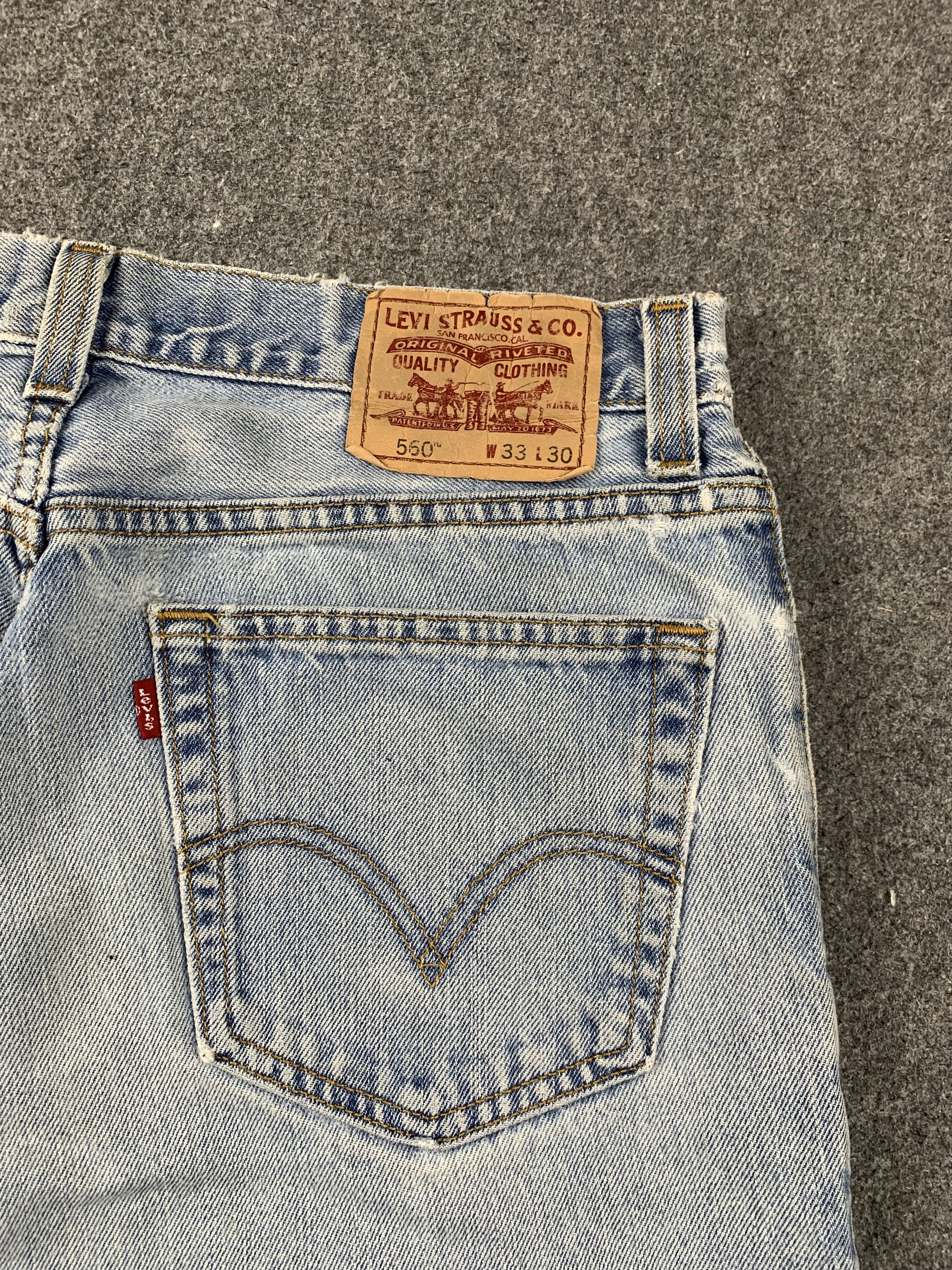 Levi's Vintage Levis 560 Light Wash Jeans DP2114 Size US 32 / EU 48 - 18 Thumbnail