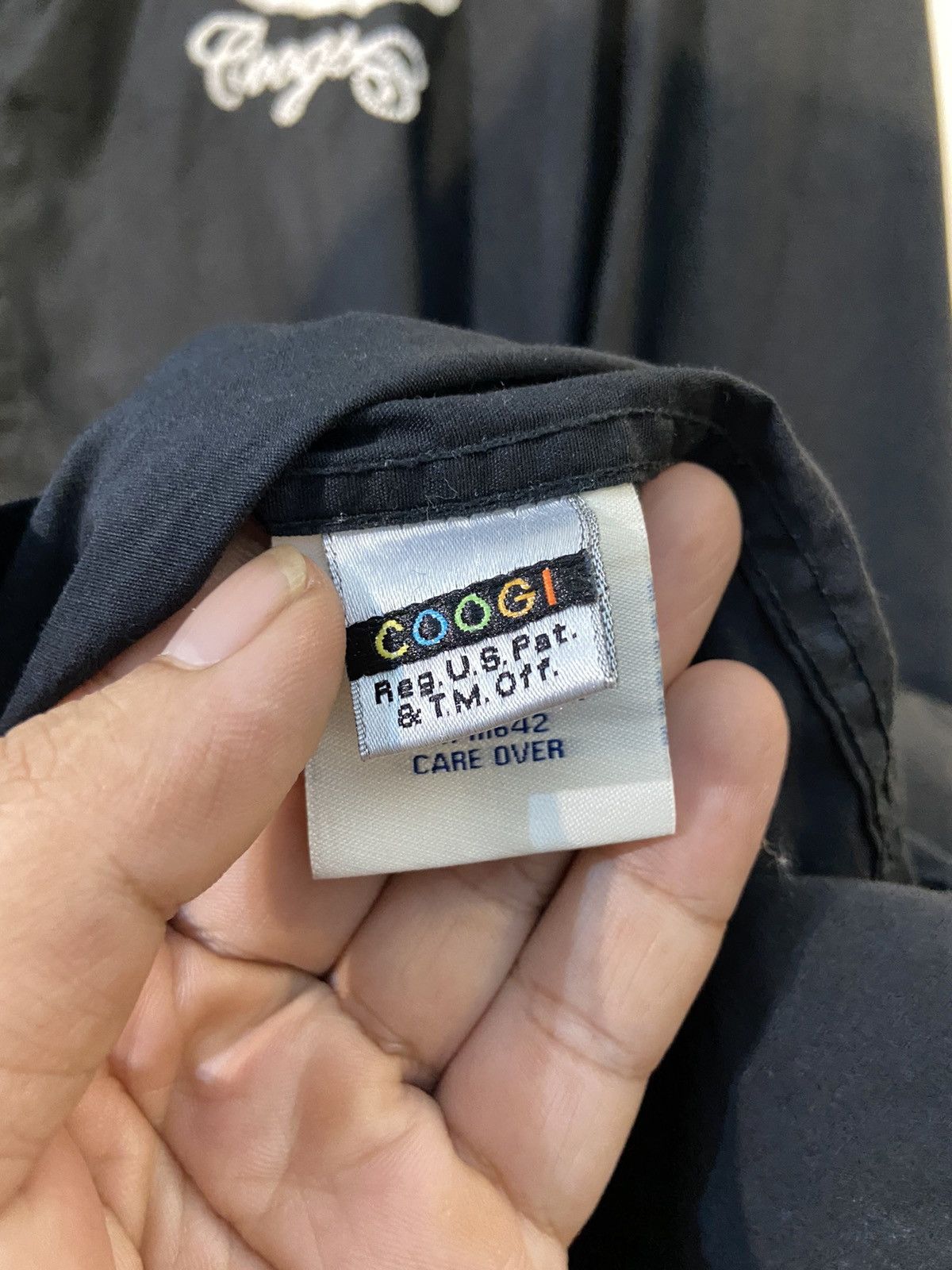 Coogi oversized black shirt