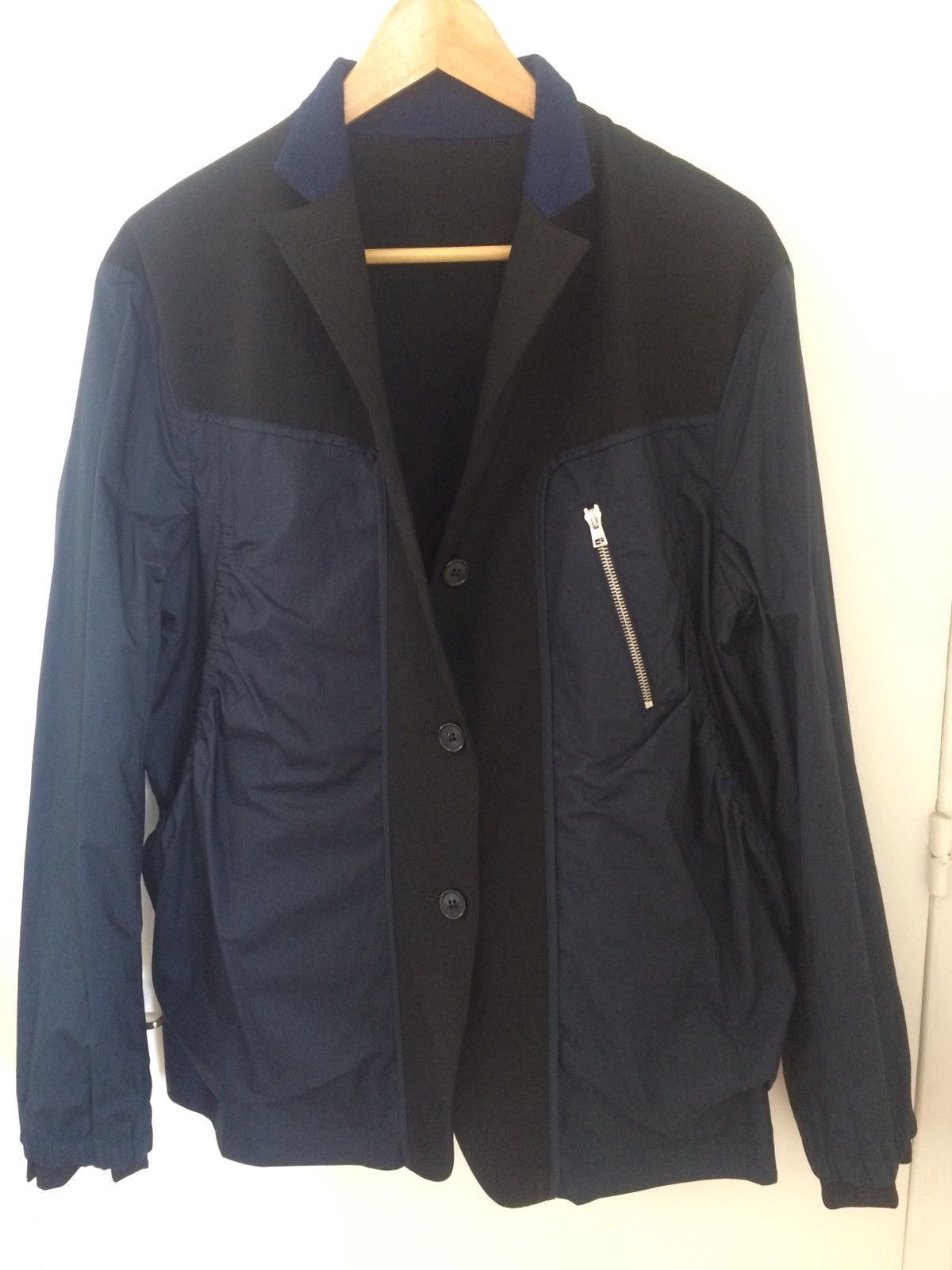 Marni Reversible Black Wool Blazer Size 52R - 3 Thumbnail