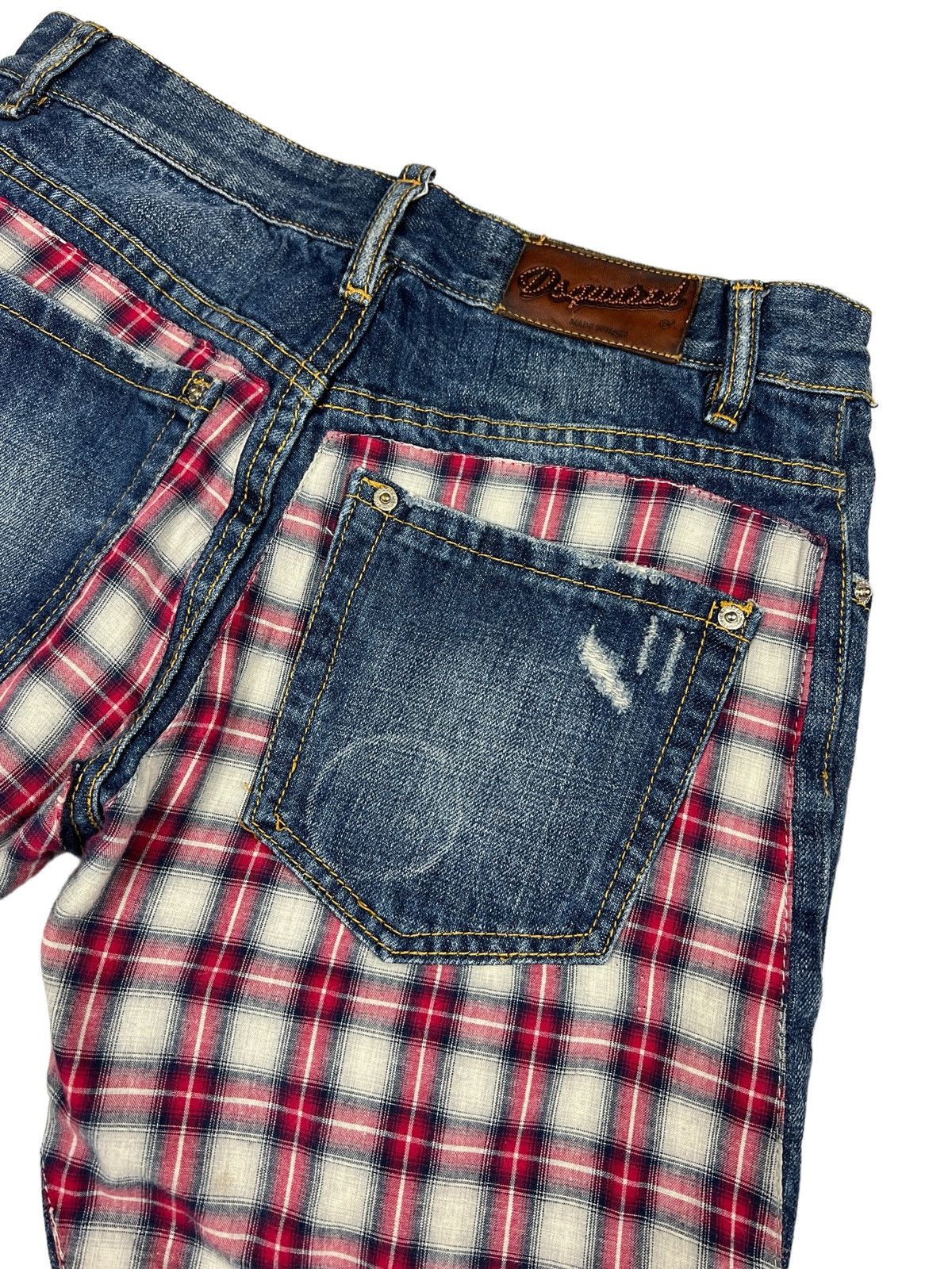 Dsquared2 Dsquared Repatch Denim Shorts Size US 32 / EU 48 - 5 Thumbnail