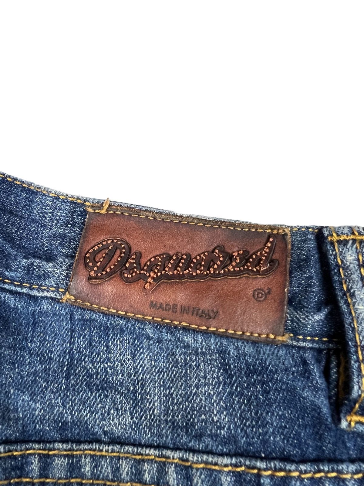 Dsquared2 Dsquared Repatch Denim Shorts Size US 32 / EU 48 - 6 Thumbnail