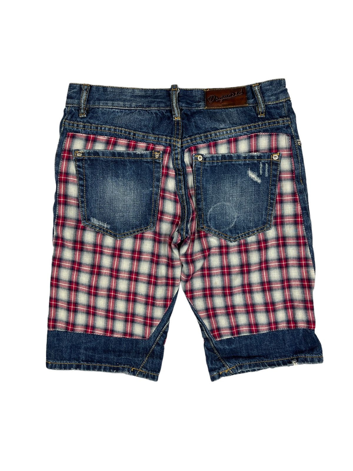Dsquared2 Dsquared Repatch Denim Shorts Size US 32 / EU 48 - 2 Thumbnail