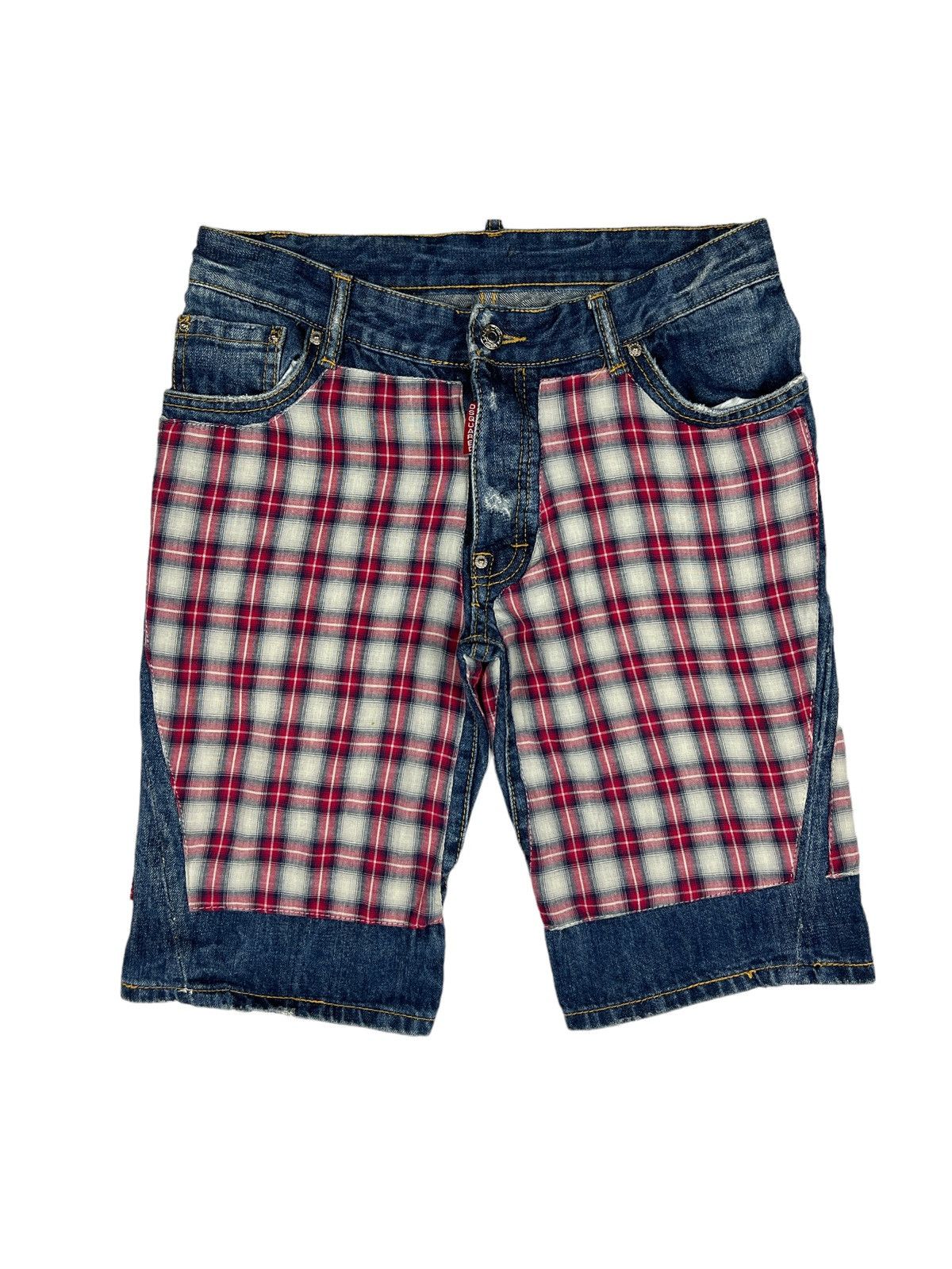 Dsquared2 Dsquared Repatch Denim Shorts Size US 32 / EU 48 - 1 Thumbnail