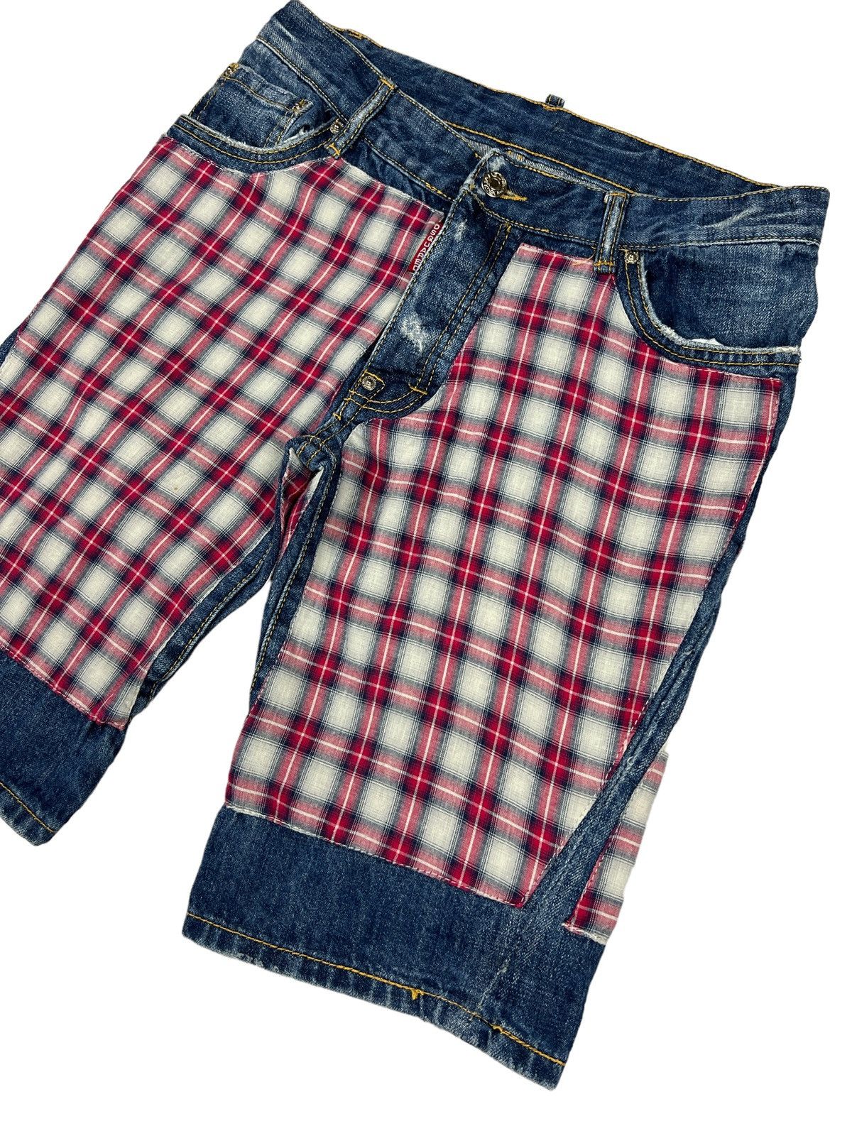 Dsquared2 Dsquared Repatch Denim Shorts Size US 32 / EU 48 - 3 Thumbnail