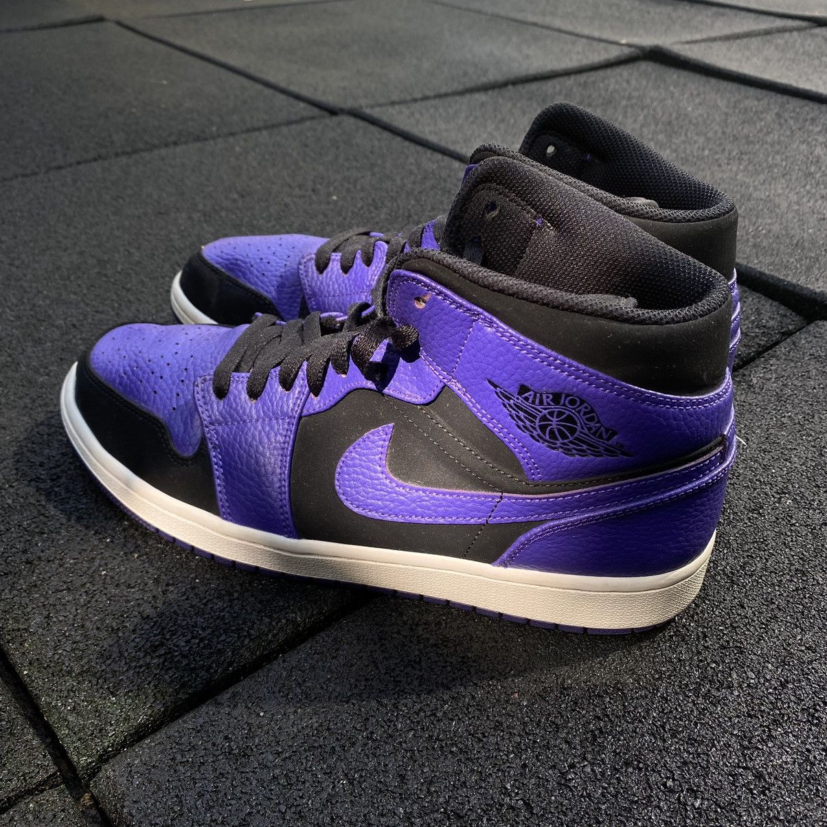 Nike Jordan 1 Mid ‘Dark Concord’ 2018 Size US 10 / EU 43 - 1 Thumbnail