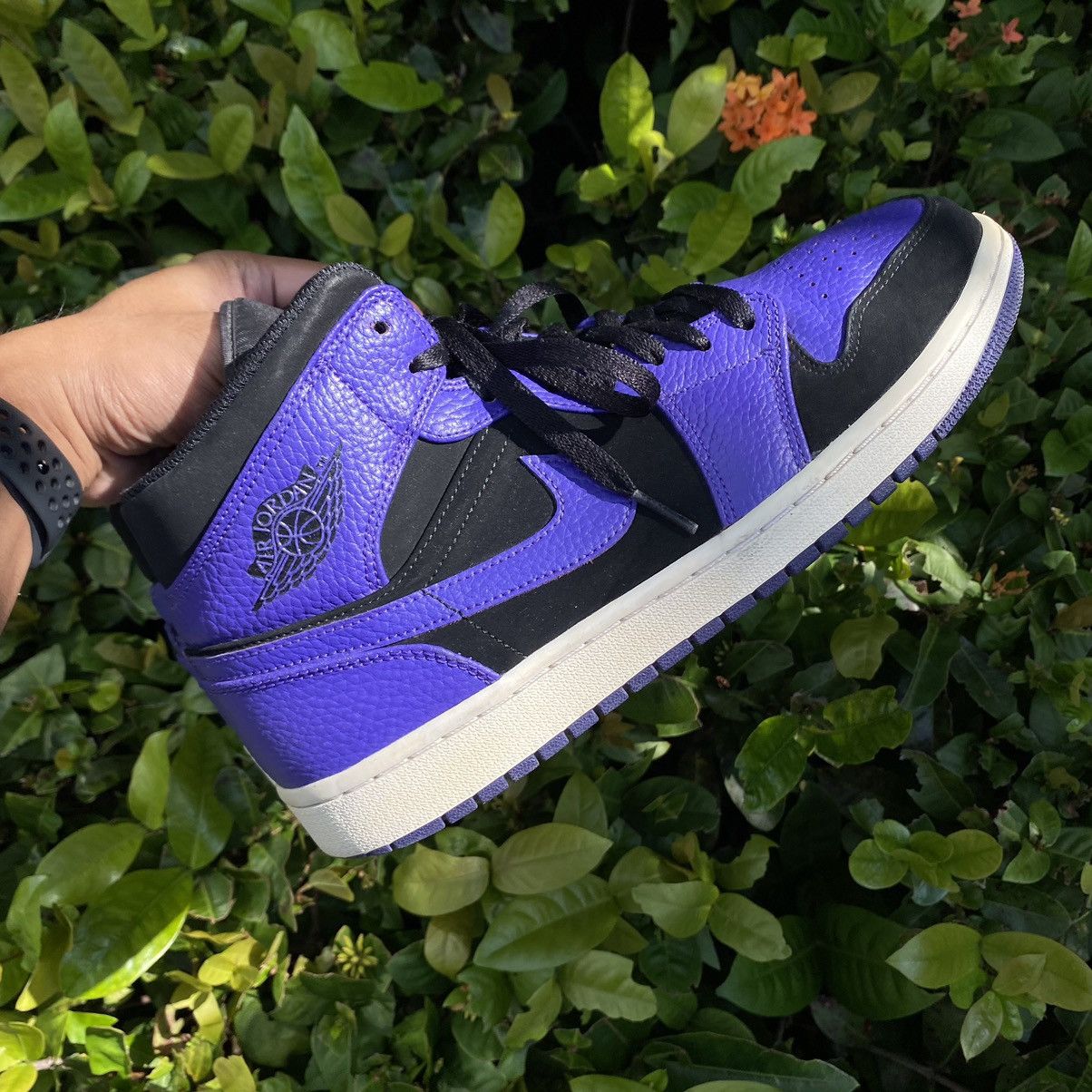 Nike Jordan 1 Mid ‘Dark Concord’ 2018 Size US 10 / EU 43 - 11 Thumbnail