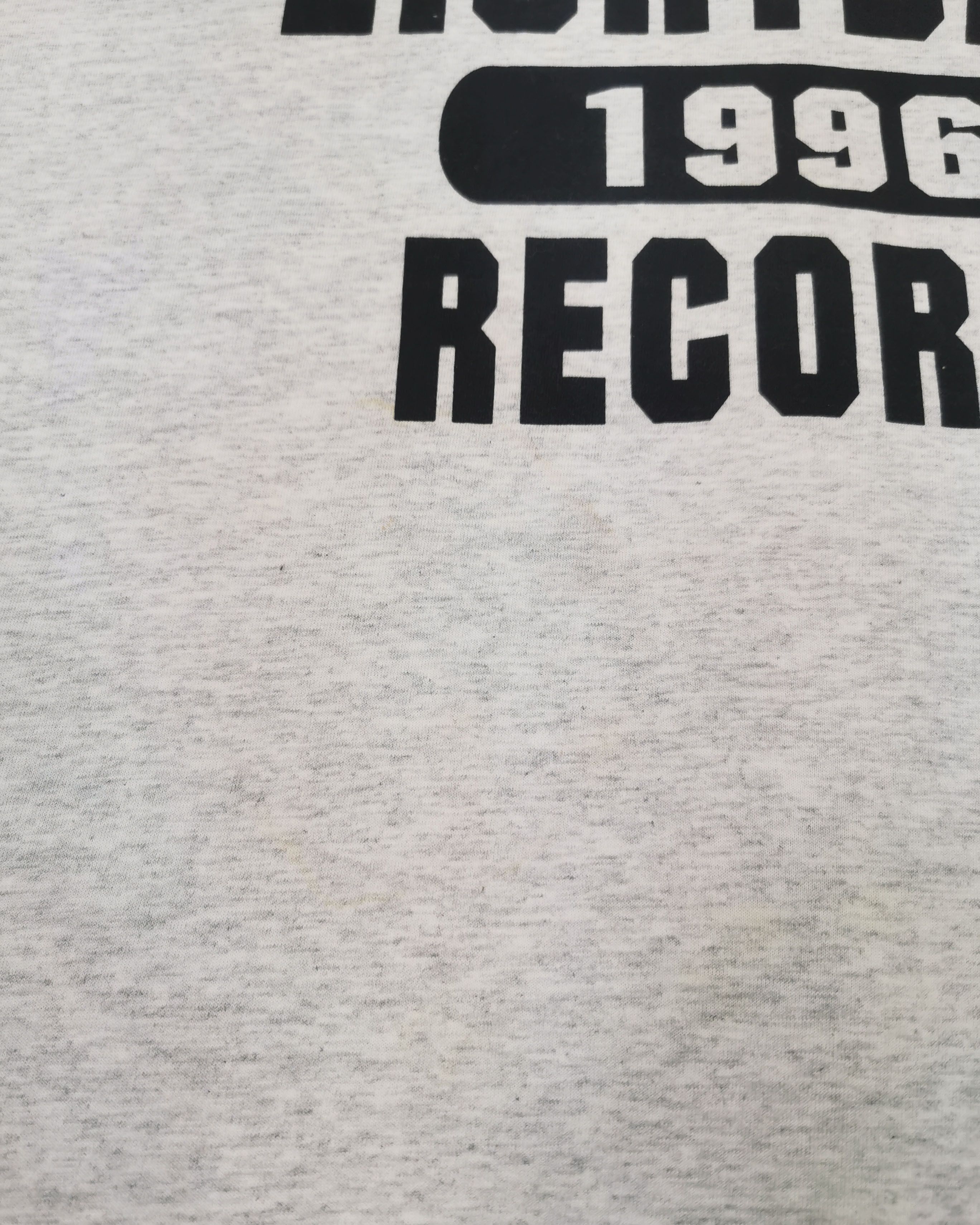 Menace Vintage 96 8-Ball Record Stussy Tupac Beggie T shirt Size US XL / EU 56 / 4 - 8 Thumbnail