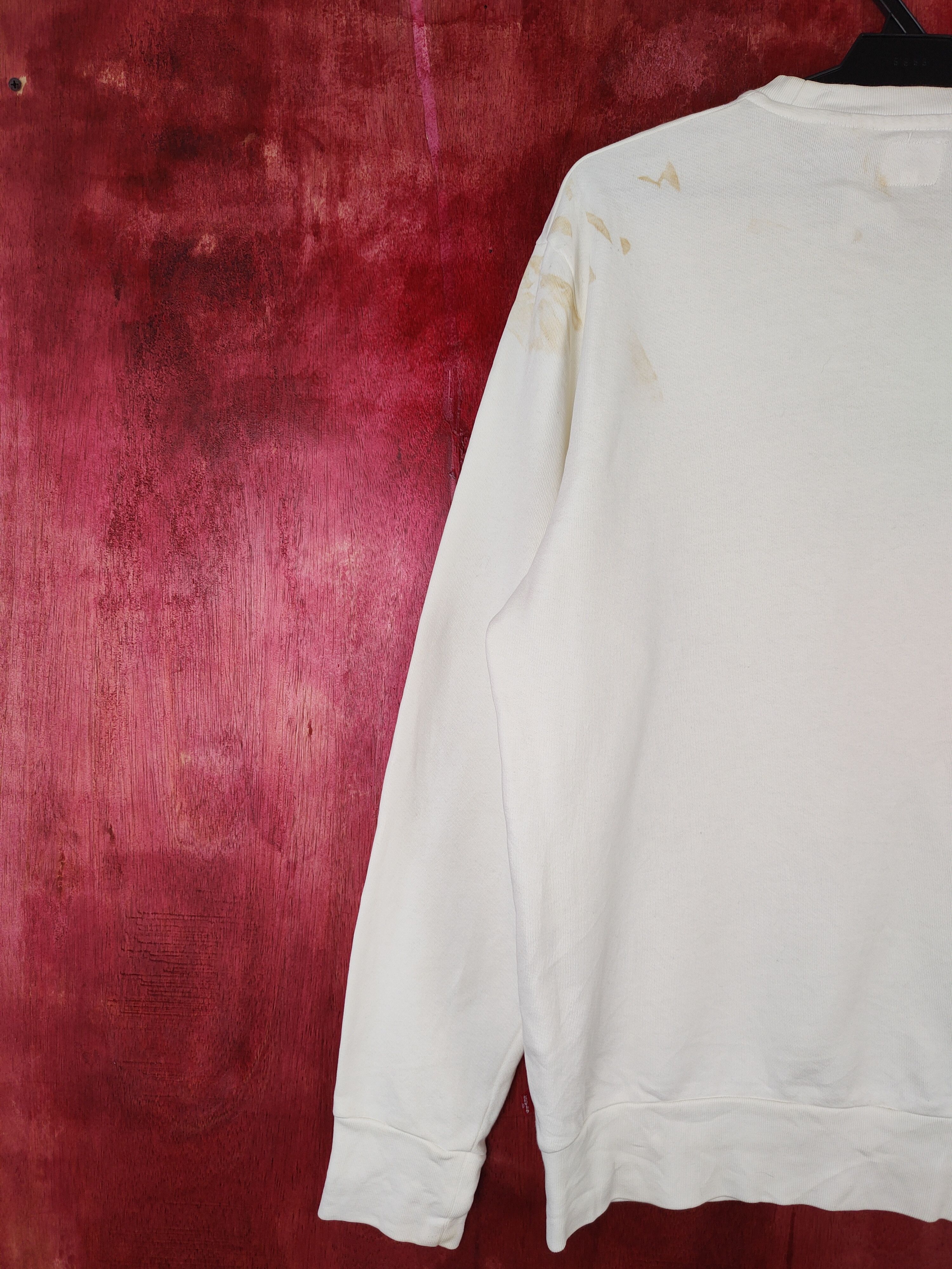 Levi's DL Levi's White vintage sweatshirt #5925 Size US M / EU 48-50 / 2 - 8 Thumbnail