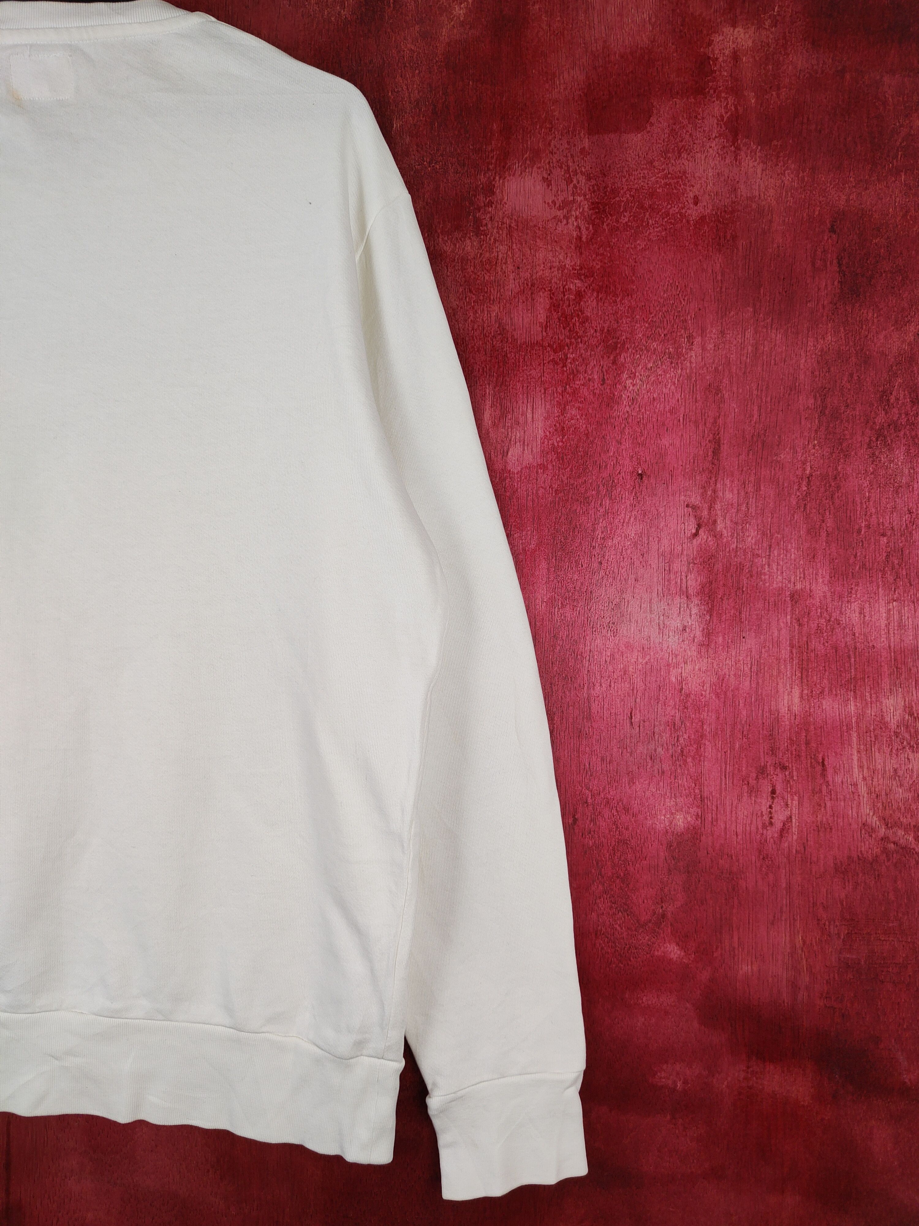 Levi's DL Levi's White vintage sweatshirt #5925 Size US M / EU 48-50 / 2 - 9 Thumbnail