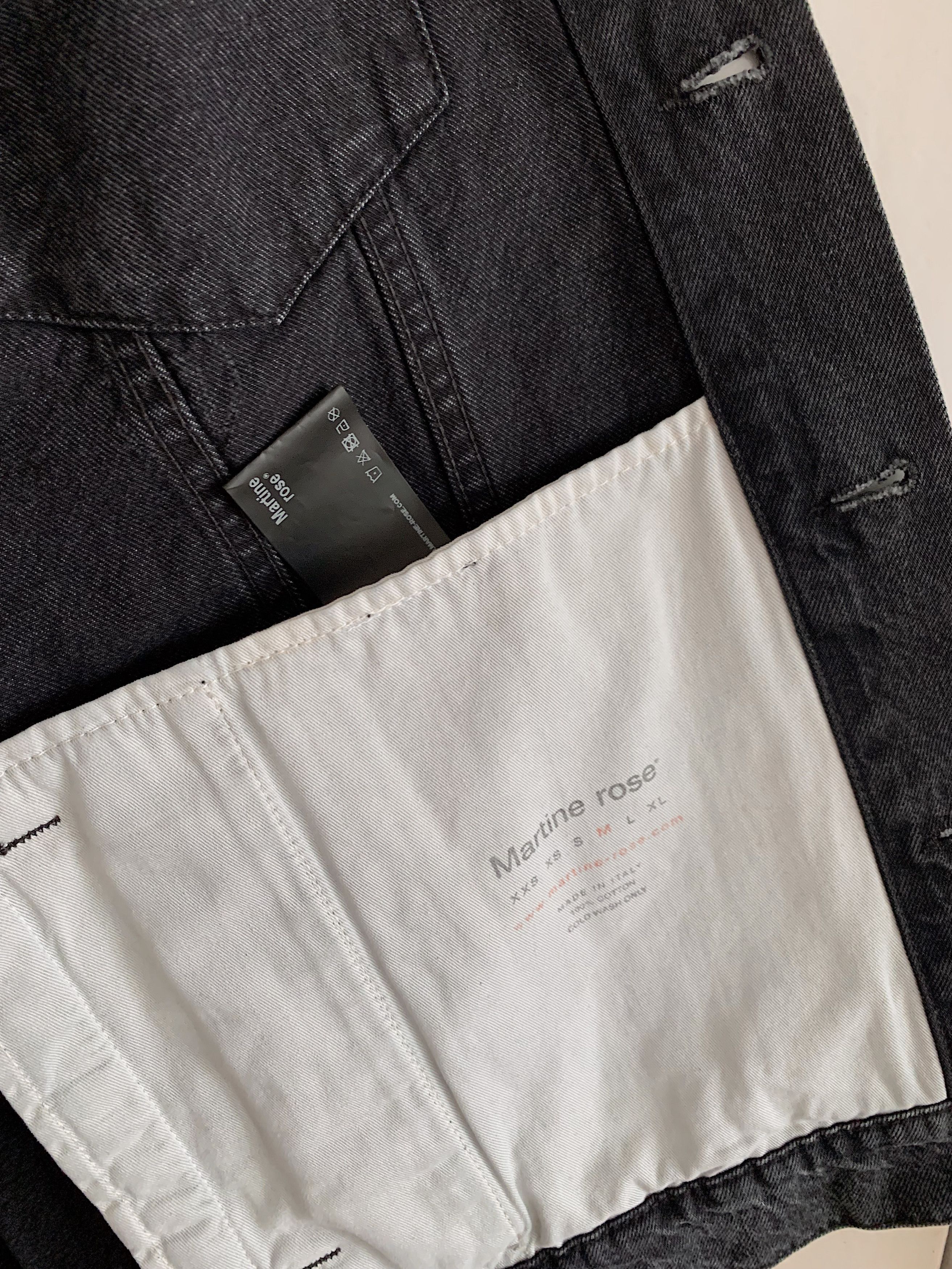 Martine Rose Martine Rose Logo Oversized Denim Jacket Size US M / EU 48-50 / 2 - 4 Thumbnail