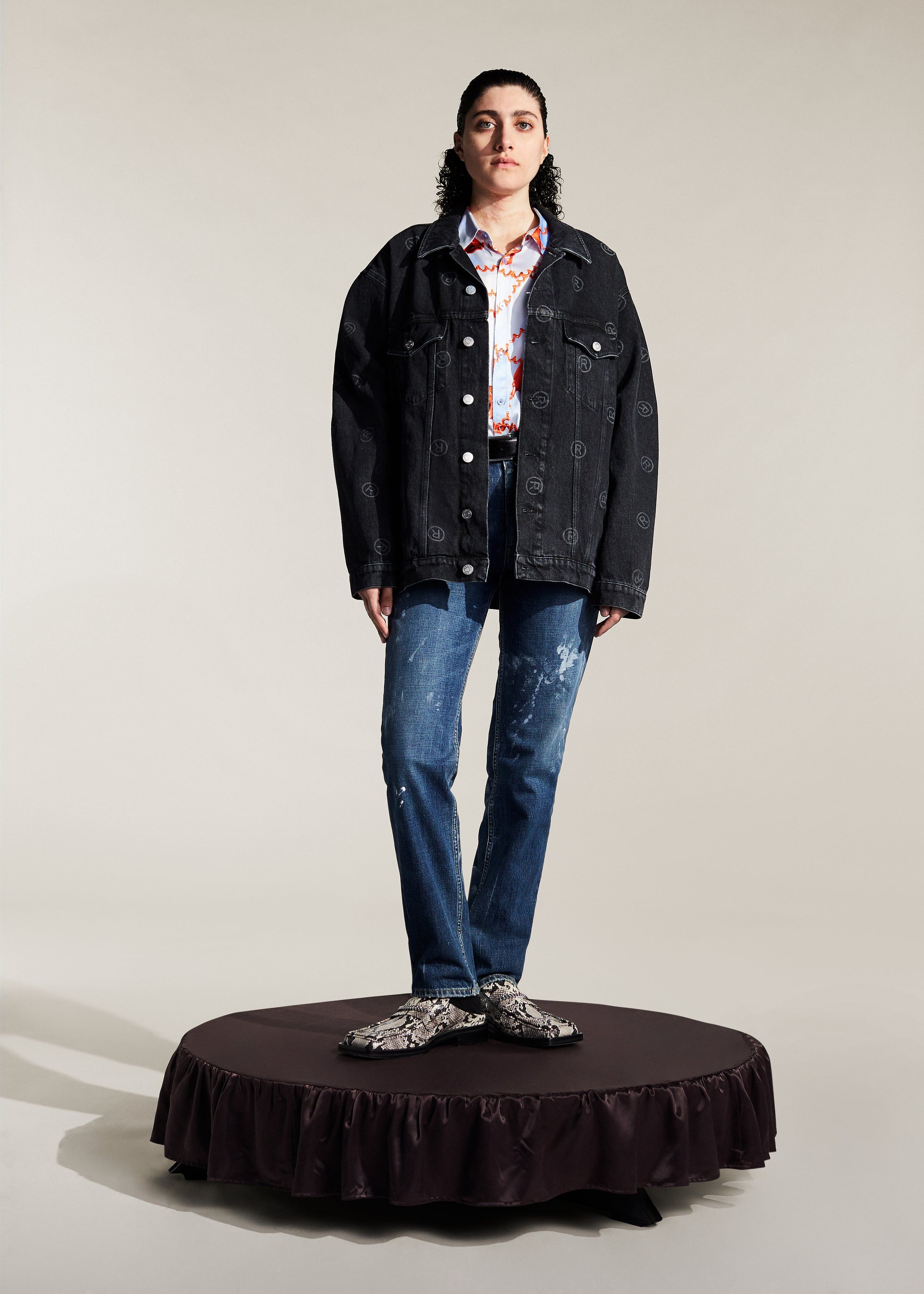 Martine Rose Martine Rose Logo Oversized Denim Jacket Size US M / EU 48-50 / 2 - 9 Thumbnail