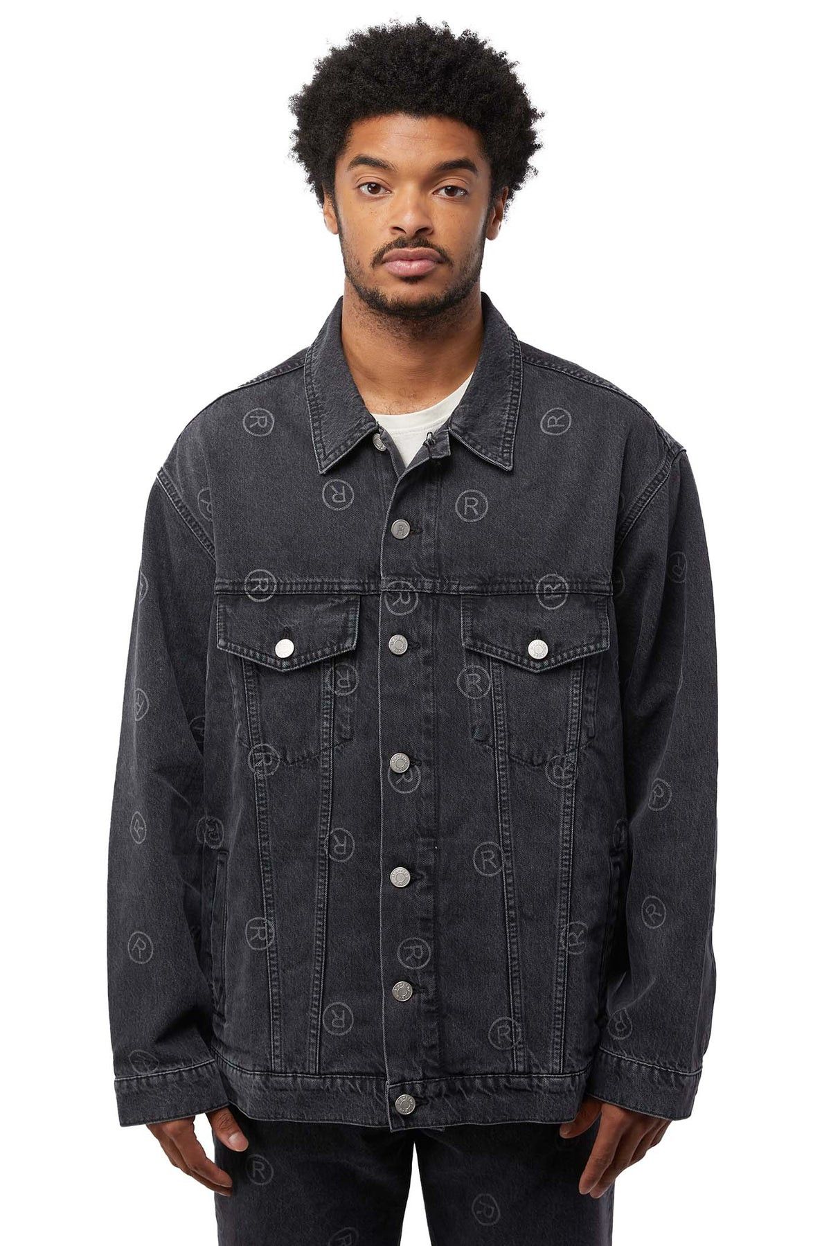 Martine Rose Martine Rose Logo Oversized Denim Jacket Size US M / EU 48-50 / 2 - 12 Thumbnail