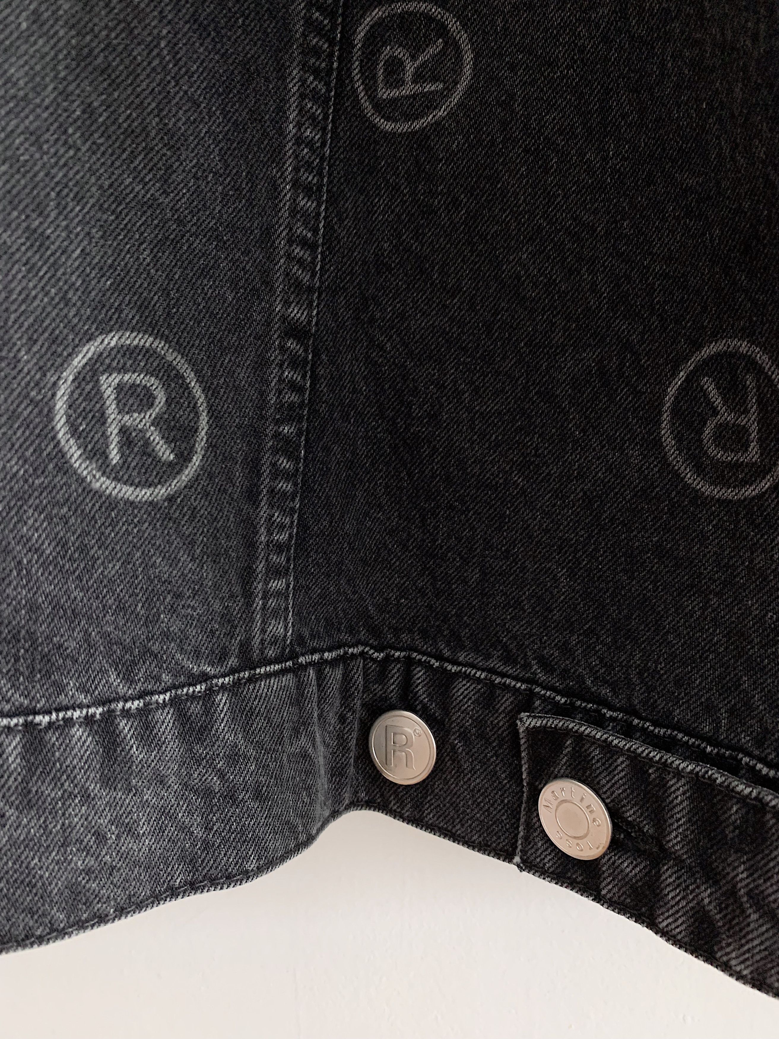 Martine Rose Martine Rose Logo Oversized Denim Jacket Size US M / EU 48-50 / 2 - 5 Thumbnail