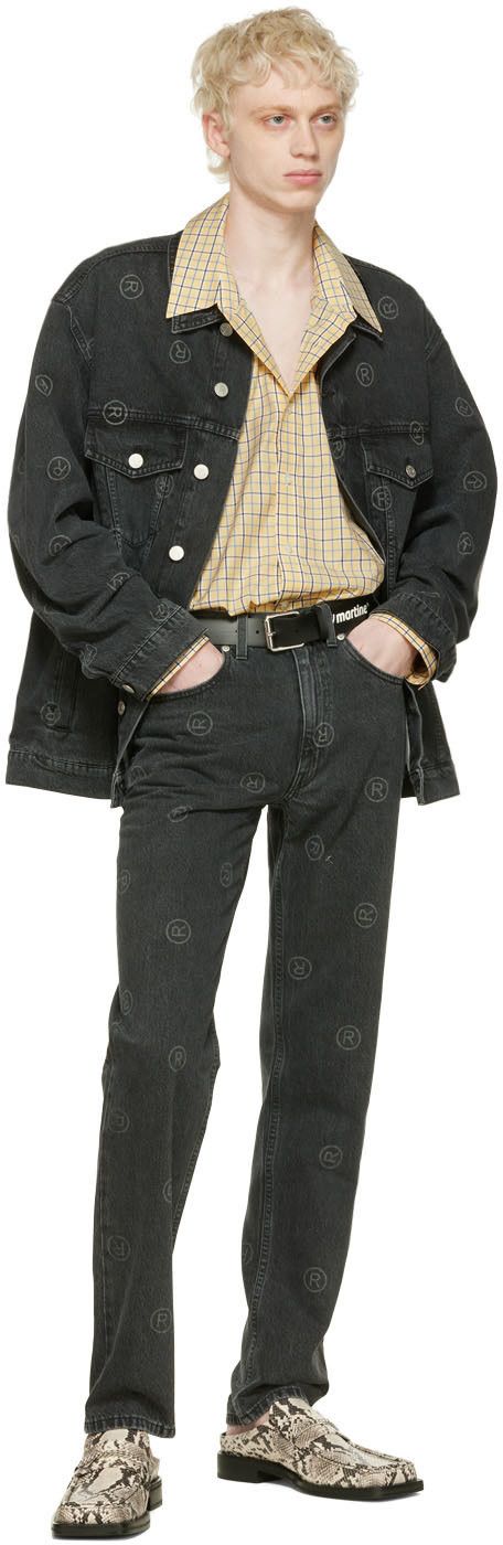 Martine Rose Martine Rose Logo Oversized Denim Jacket Size US M / EU 48-50 / 2 - 10 Thumbnail