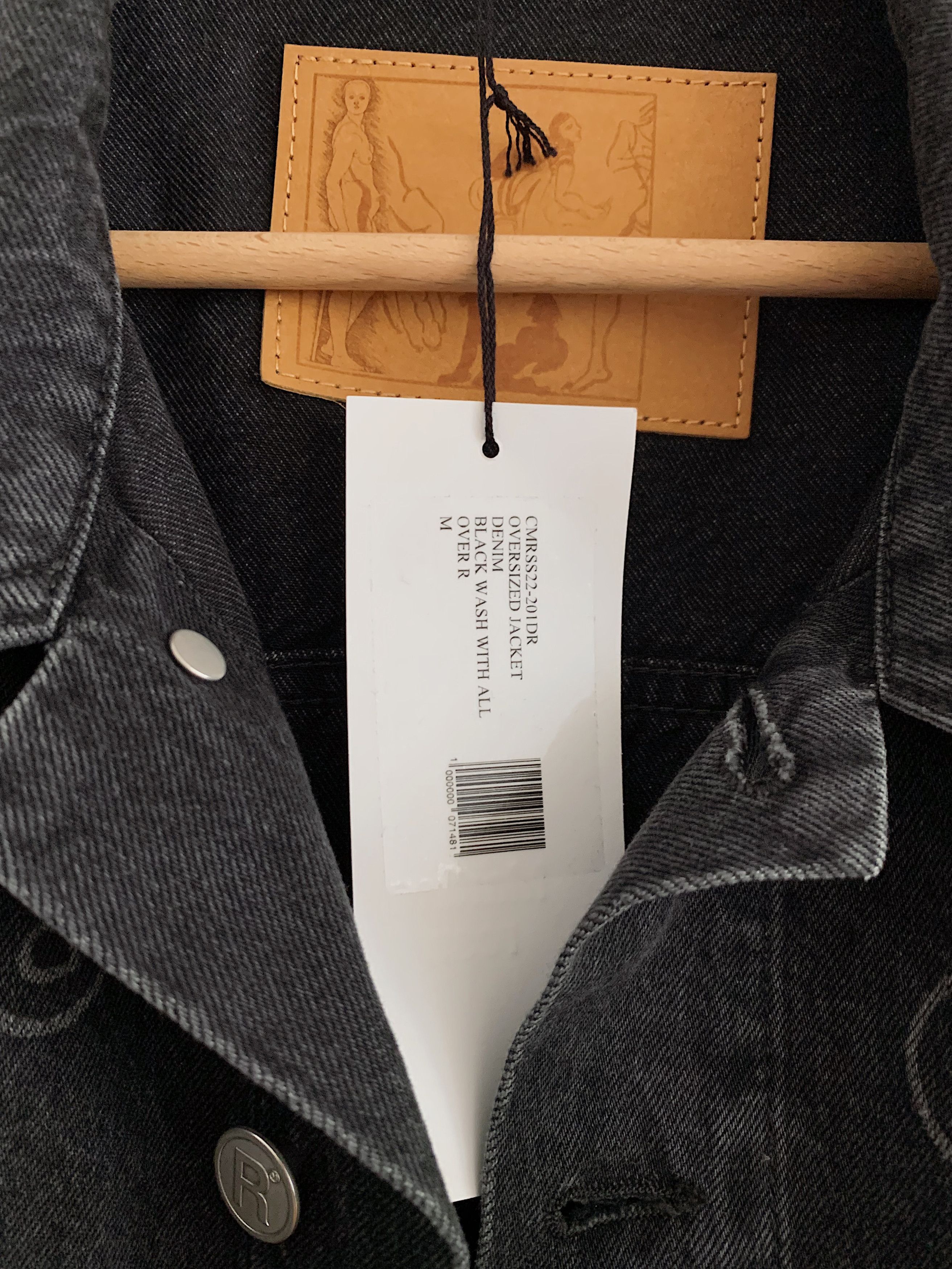 Martine Rose Martine Rose Logo Oversized Denim Jacket Size US M / EU 48-50 / 2 - 7 Thumbnail