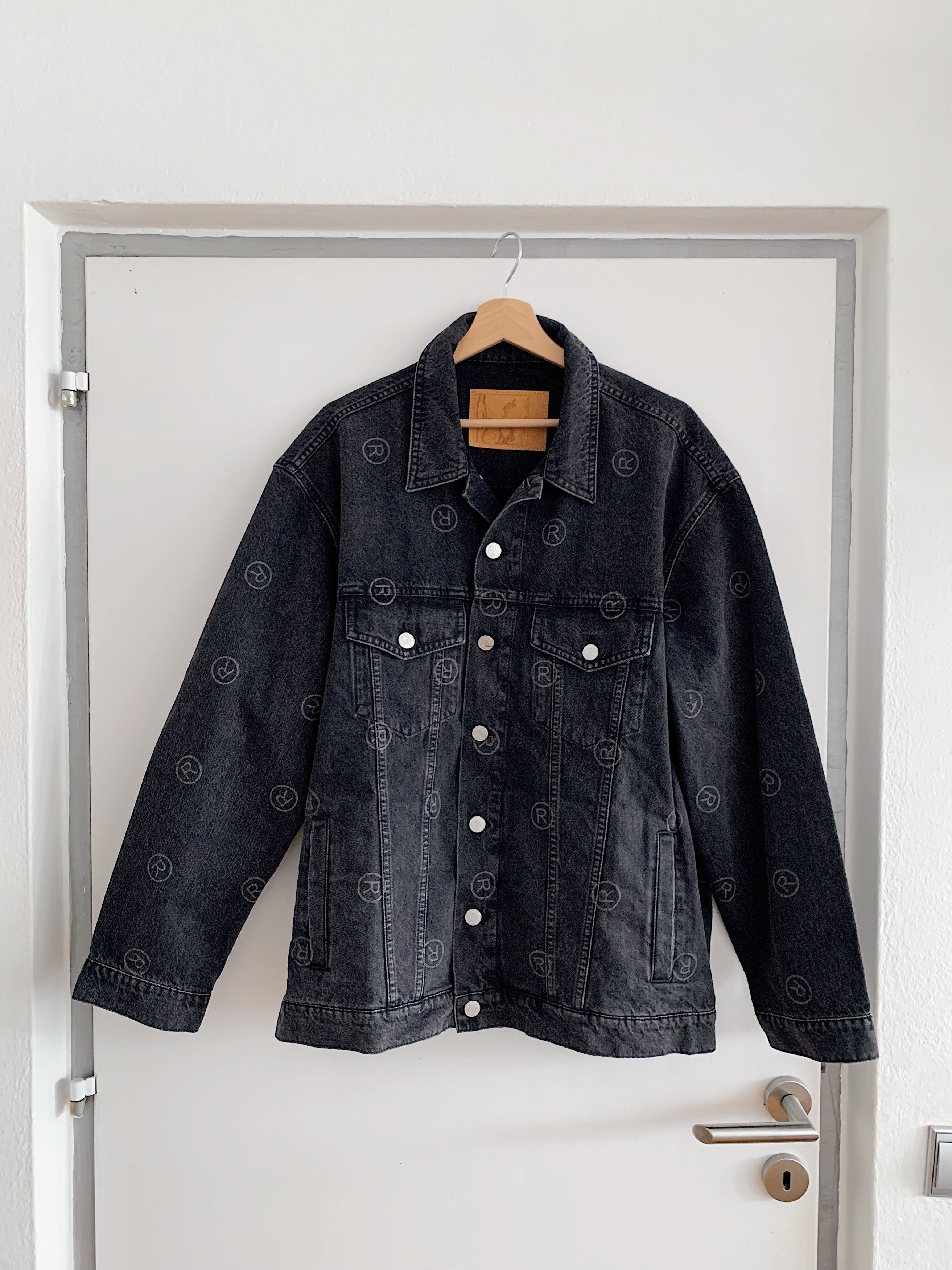 Martine Rose Martine Rose Logo Oversized Denim Jacket Size US M / EU 48-50 / 2 - 2 Thumbnail