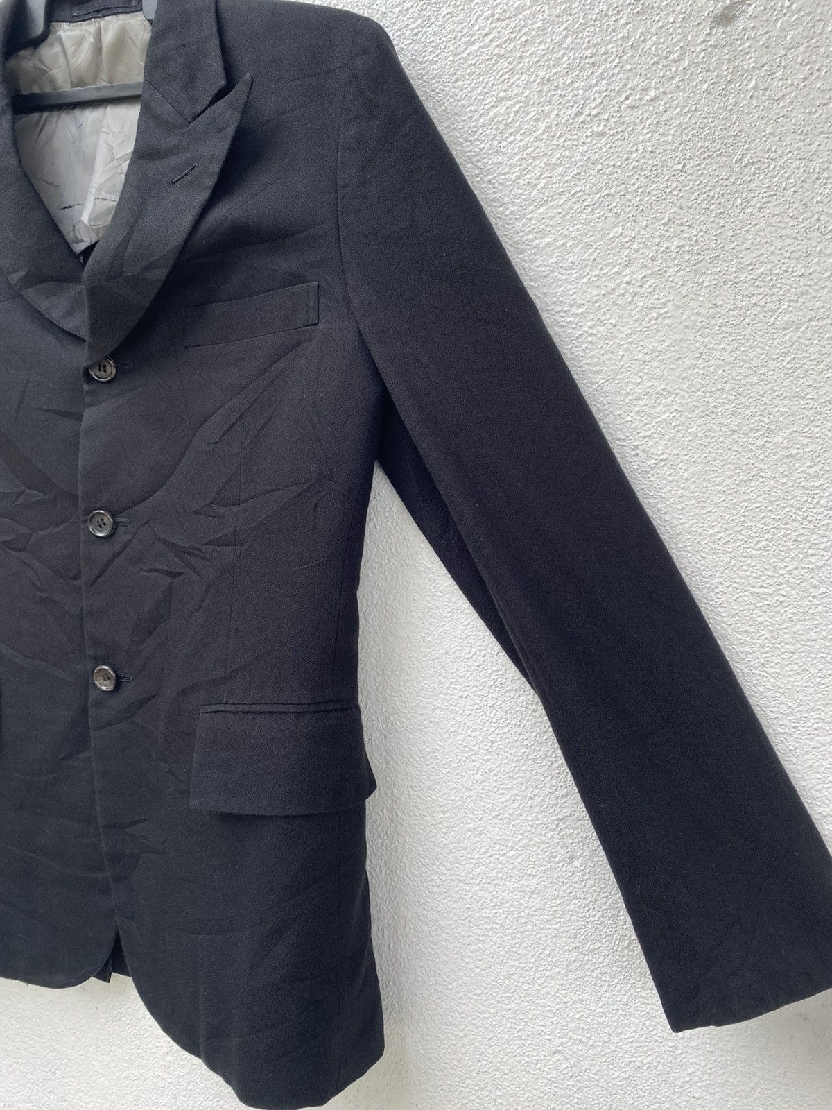 Comme des Garcons × Comme des Garcons Homme Plus × Japanese Brand Vintage Comme des Garçons Homme Plus AD2001 Blazer Jacket Size US S / EU 44-46 / 1 - 3 Thumbnail