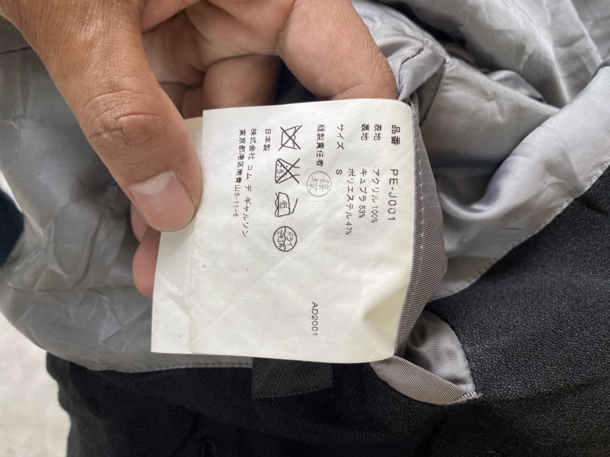 Comme des Garcons × Comme des Garcons Homme Plus × Japanese Brand Vintage Comme des Garçons Homme Plus AD2001 Blazer Jacket Size US S / EU 44-46 / 1 - 6 Thumbnail
