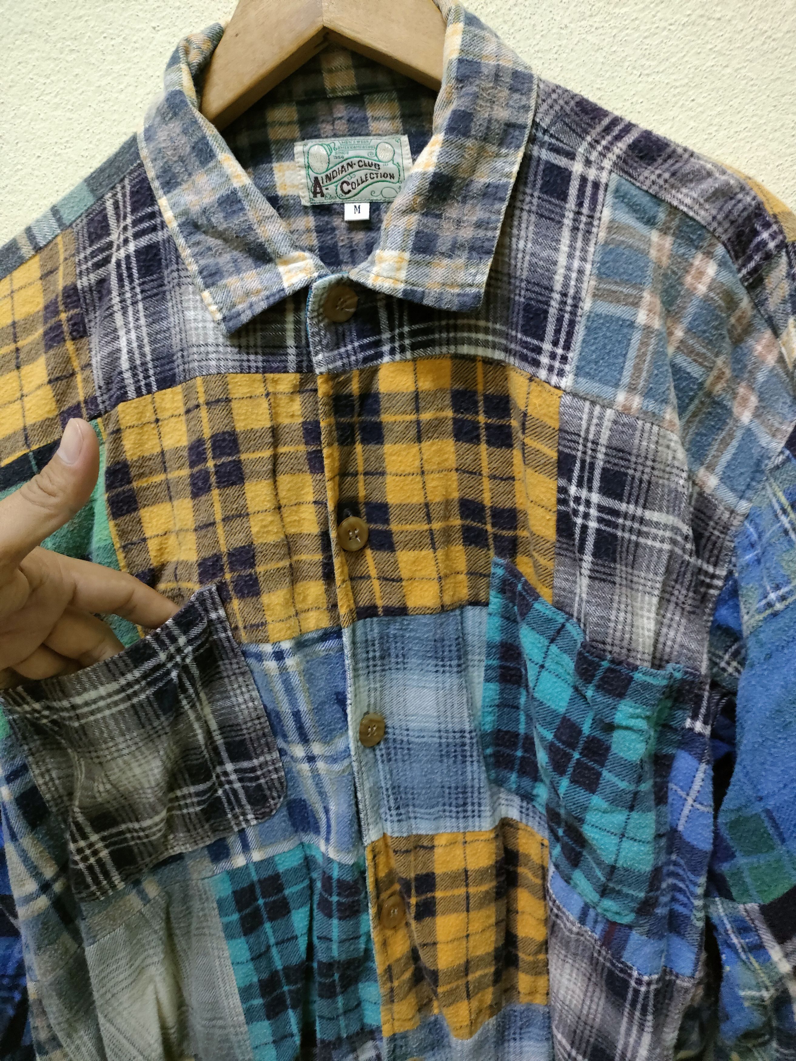 Indian Club Collection Patchwork Flannel