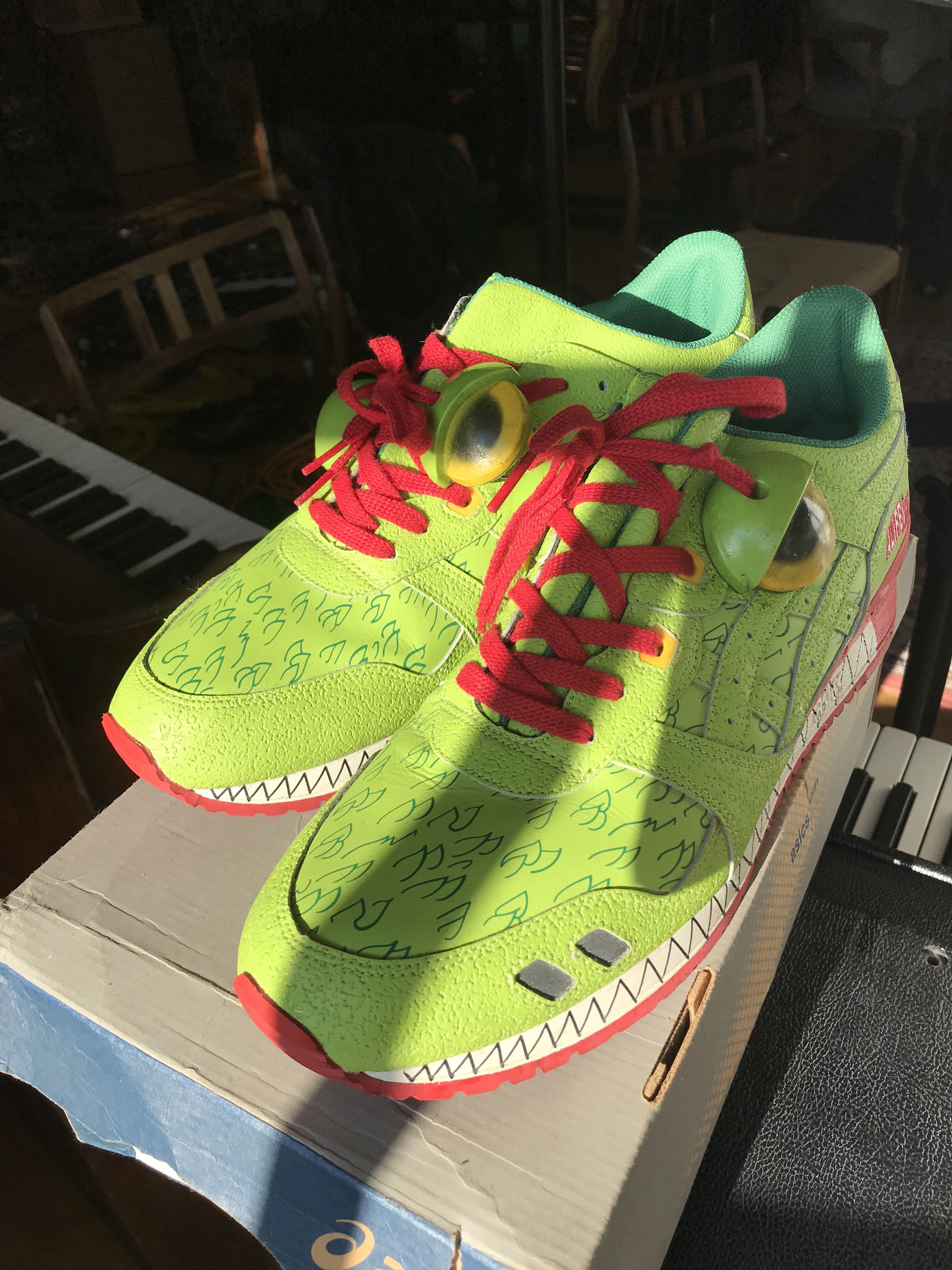 Alife Asics Alife Asics Gel Lyte 3 Green Monster Sneakers Grailed