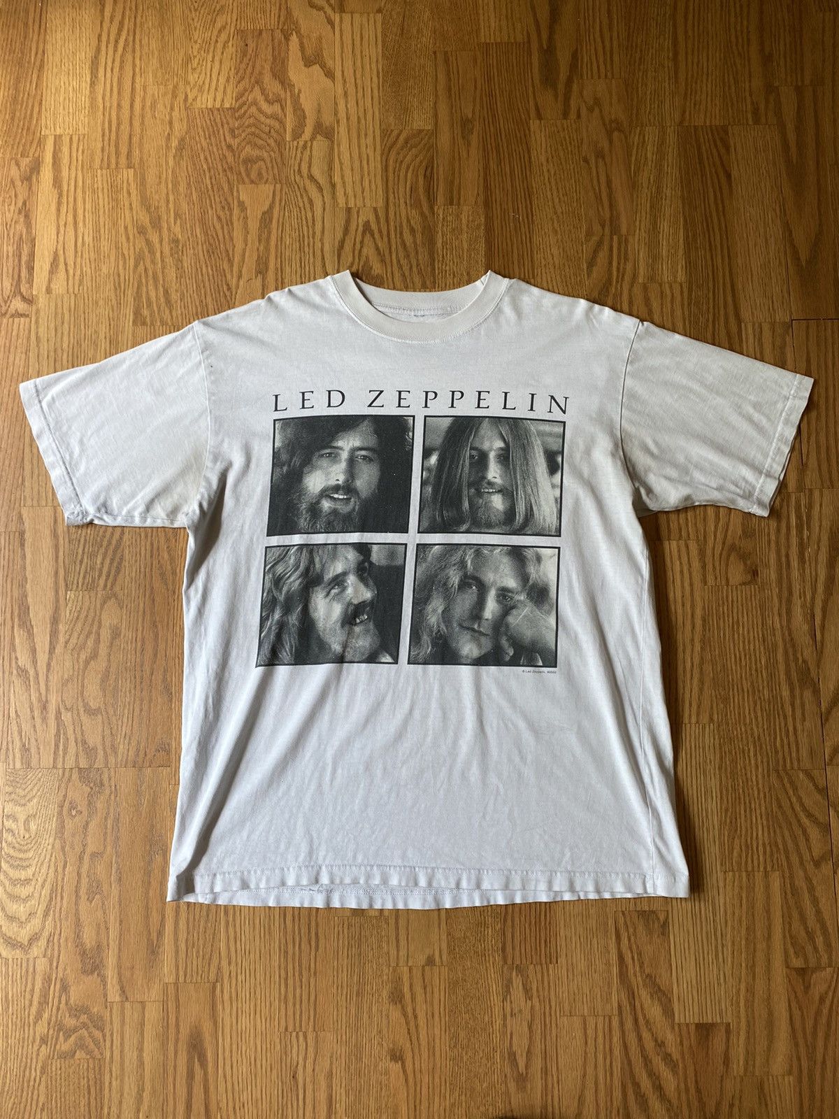 Band Tees × Led Zeppelin × Vintage Rare Led Zeppelin Portrait Band Tee ...