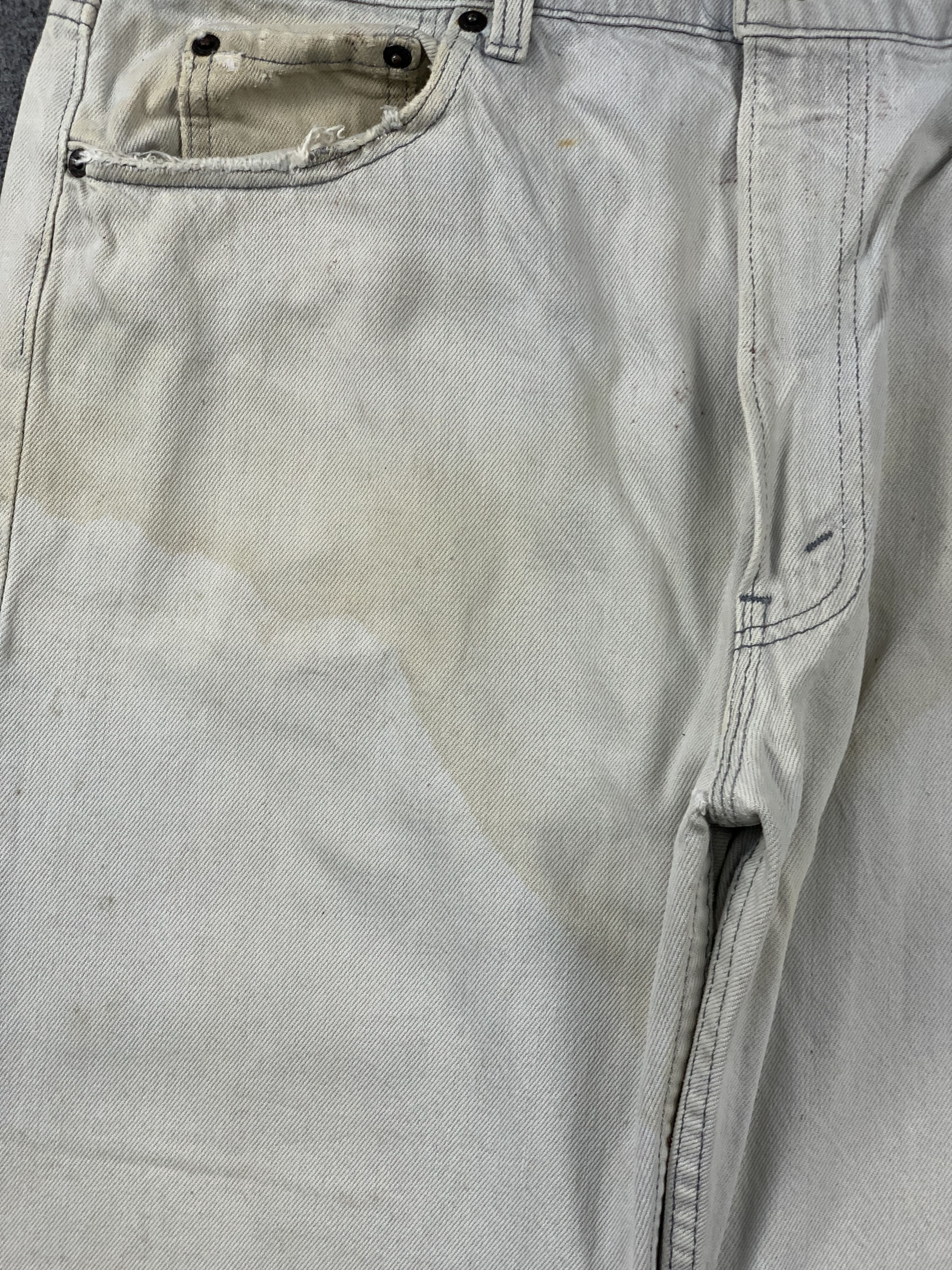 Levi's Vintage 80s Levis 505 Light Wash Jeans DP2115 Size US 36 / EU 52 - 9 Thumbnail