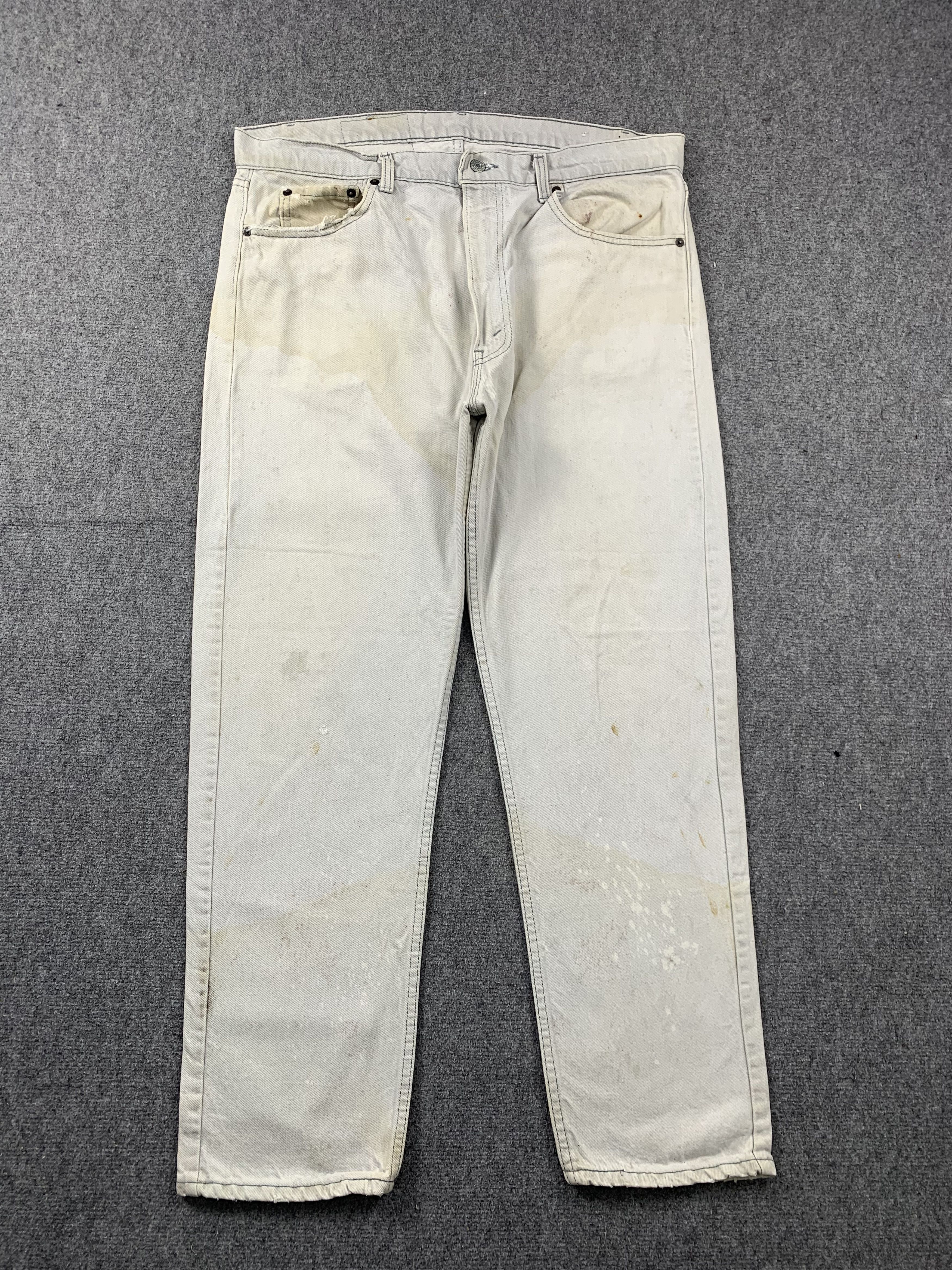 Levi's Vintage 80s Levis 505 Light Wash Jeans DP2115 Size US 36 / EU 52 - 1 Thumbnail