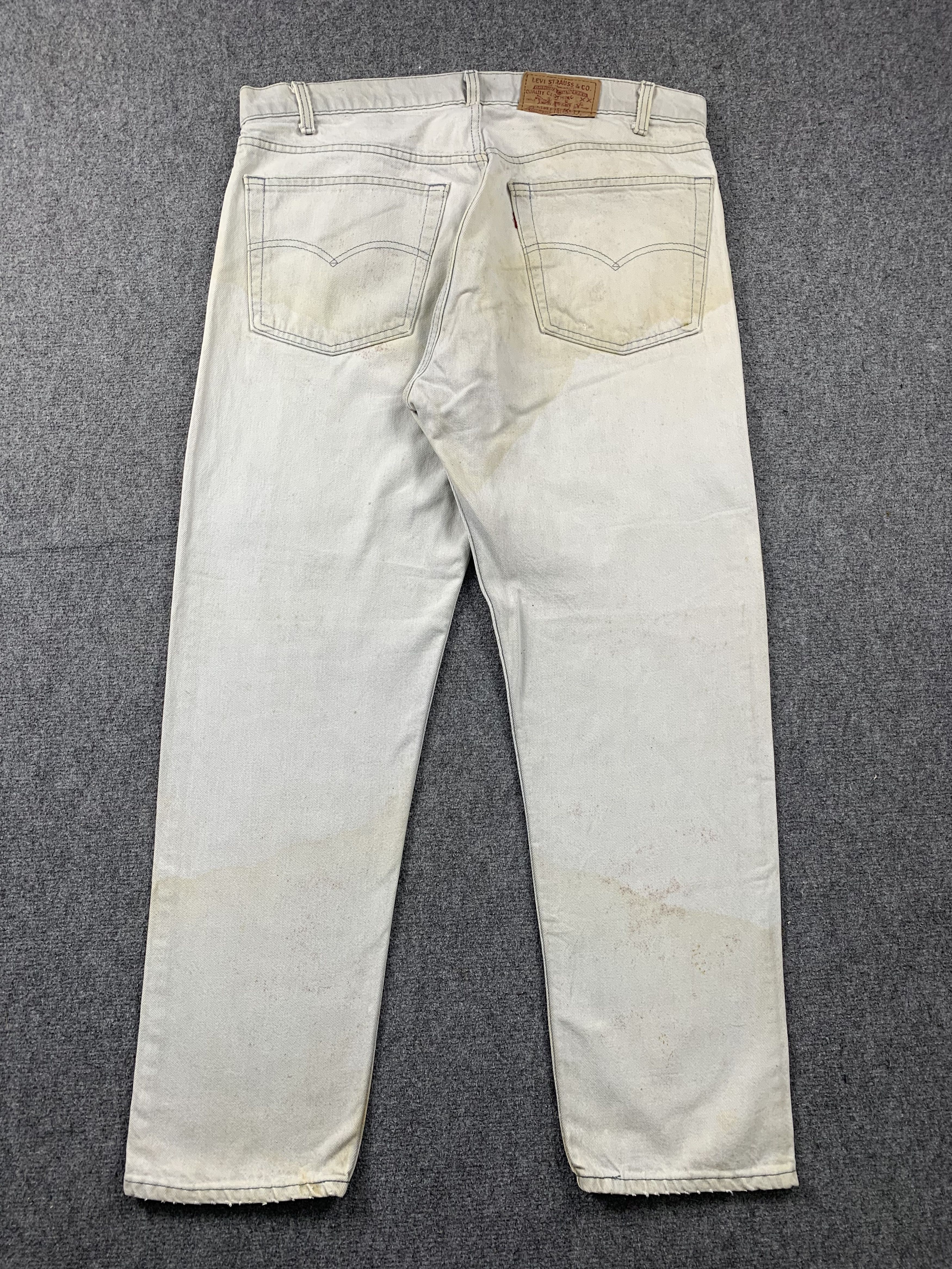 Levi's Vintage 80s Levis 505 Light Wash Jeans DP2115 Size US 36 / EU 52 - 3 Thumbnail