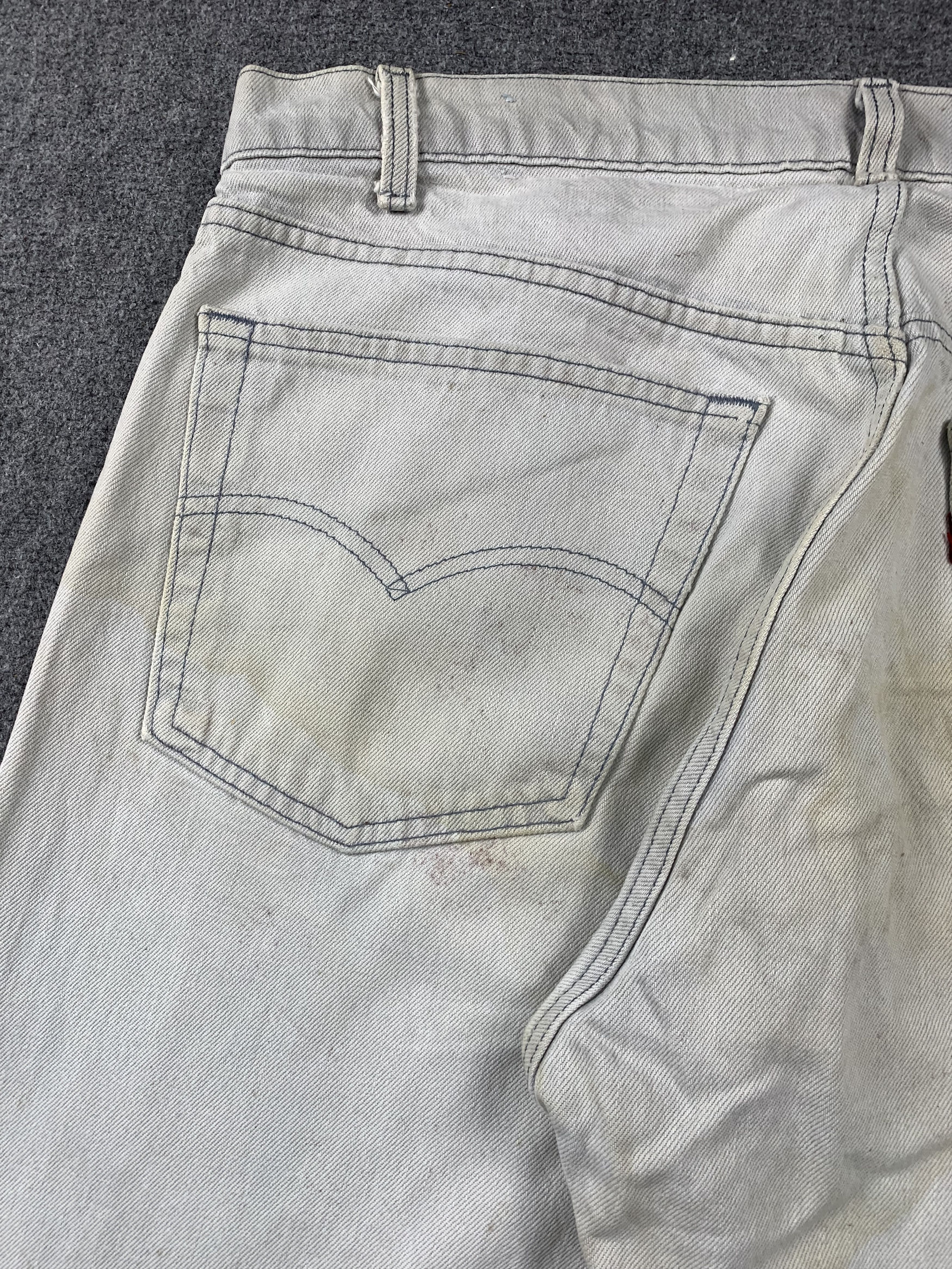 Levi's Vintage 80s Levis 505 Light Wash Jeans DP2115 Size US 36 / EU 52 - 17 Thumbnail