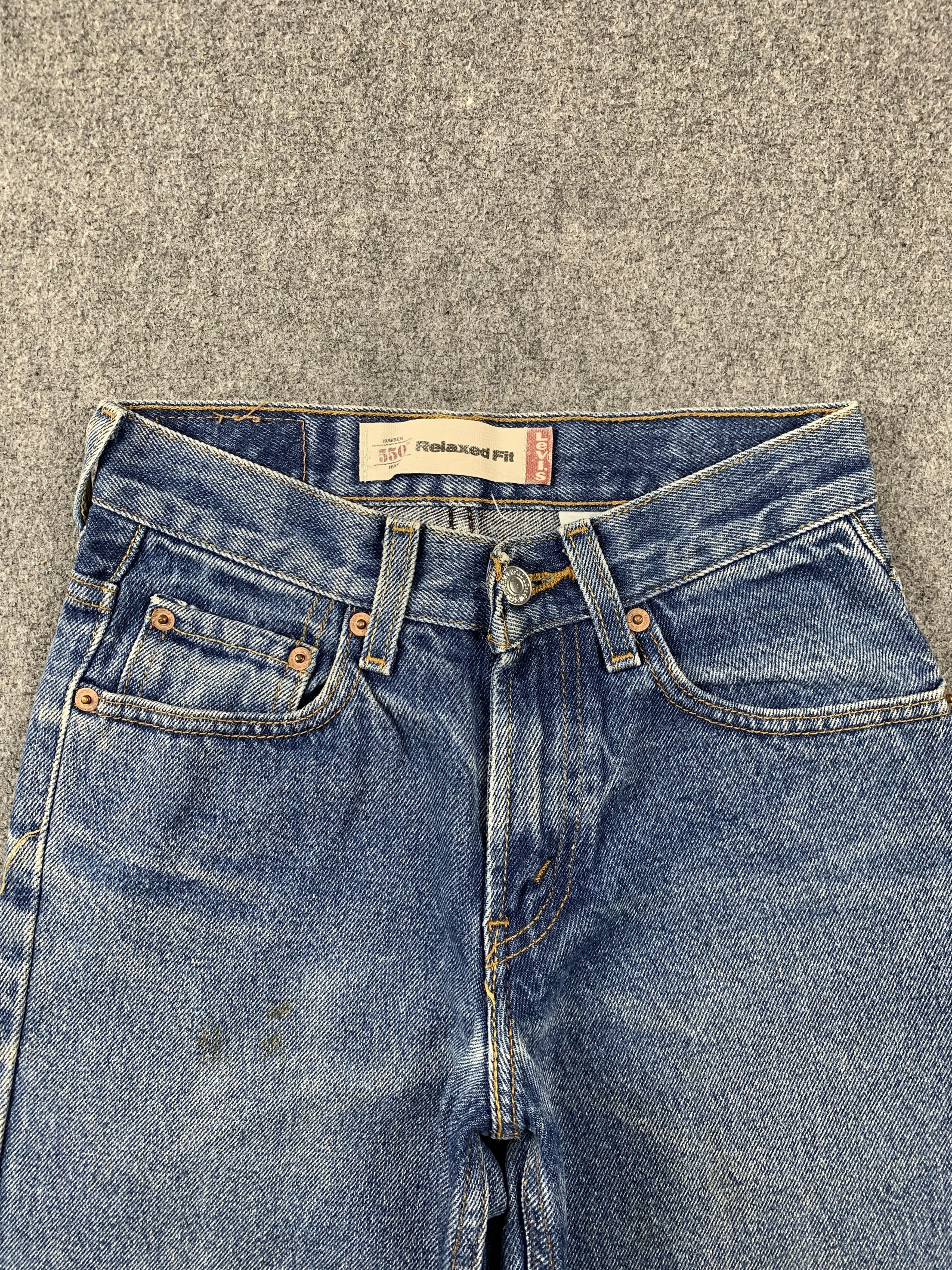 Levi's Vintage Levis 550 Faded Blue Jeans DP2116 Size US 26 / EU 42 - 2 Thumbnail