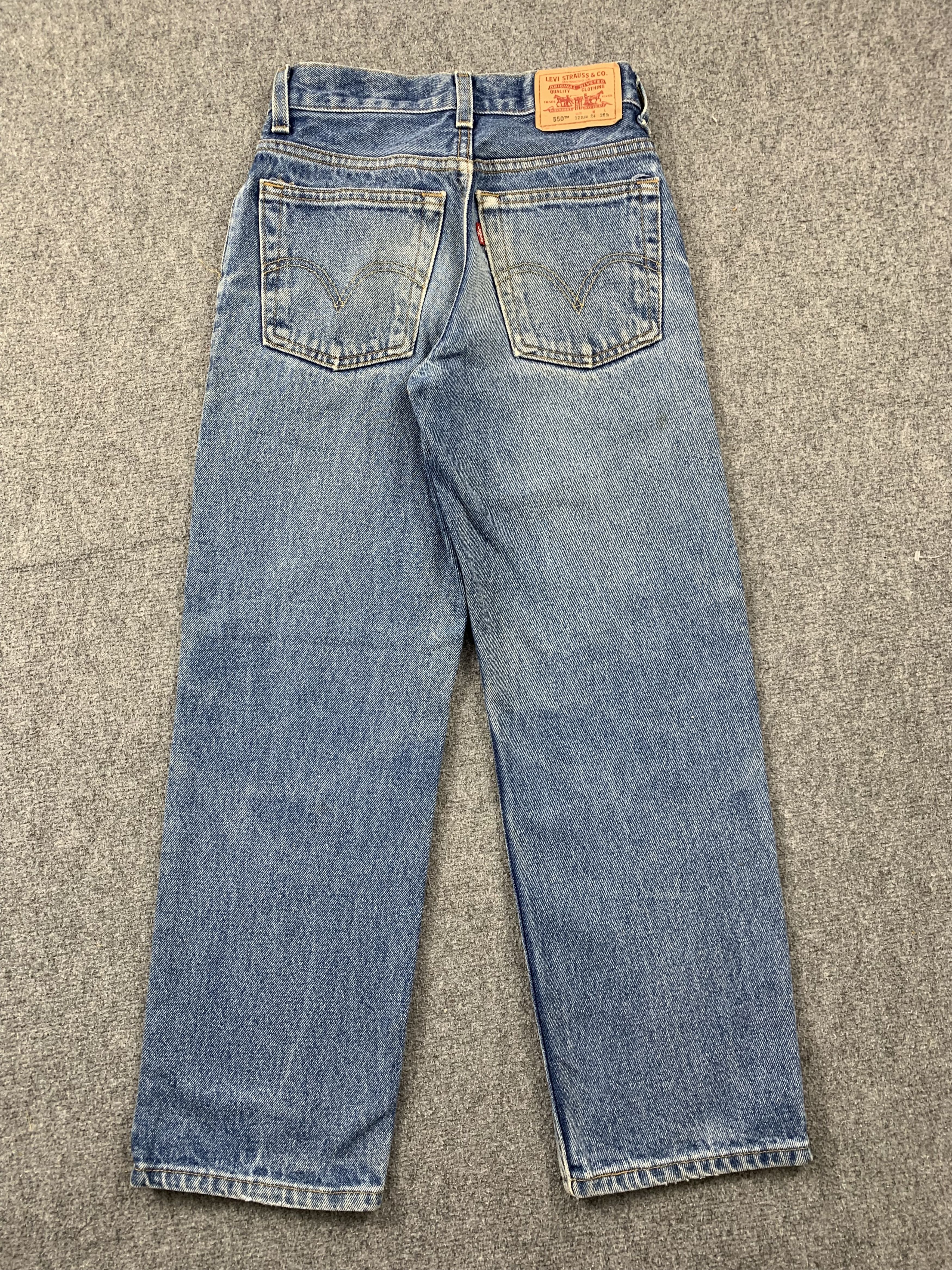 Levi's Vintage Levis 550 Faded Blue Jeans DP2116 Size US 26 / EU 42 - 3 Thumbnail