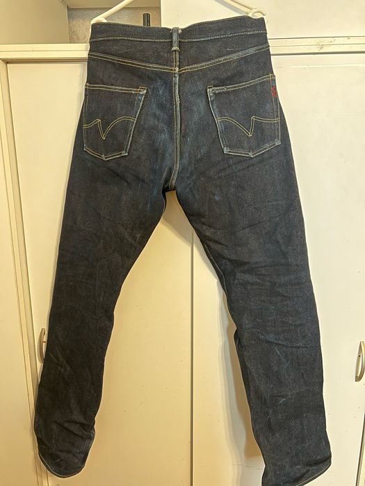 Iron Heart 25oz Selvedge Denim Straight Cut Jeans - Indigo