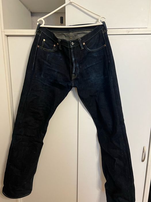 Iron Heart 25oz Selvedge Denim Straight Cut Jeans - Indigo (IH-634