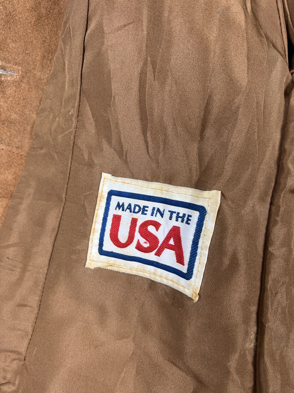 Vintage Vintage Pioneer Wear 🇺🇸 Native Cowboy Leather Jacket Size S / US 4 / IT 40 - 13 Thumbnail