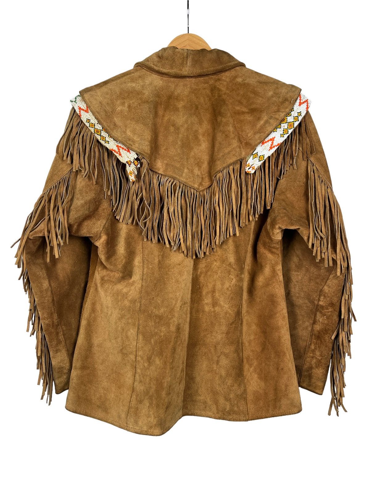 Vintage Vintage Pioneer Wear 🇺🇸 Native Cowboy Leather Jacket Size S / US 4 / IT 40 - 2 Thumbnail