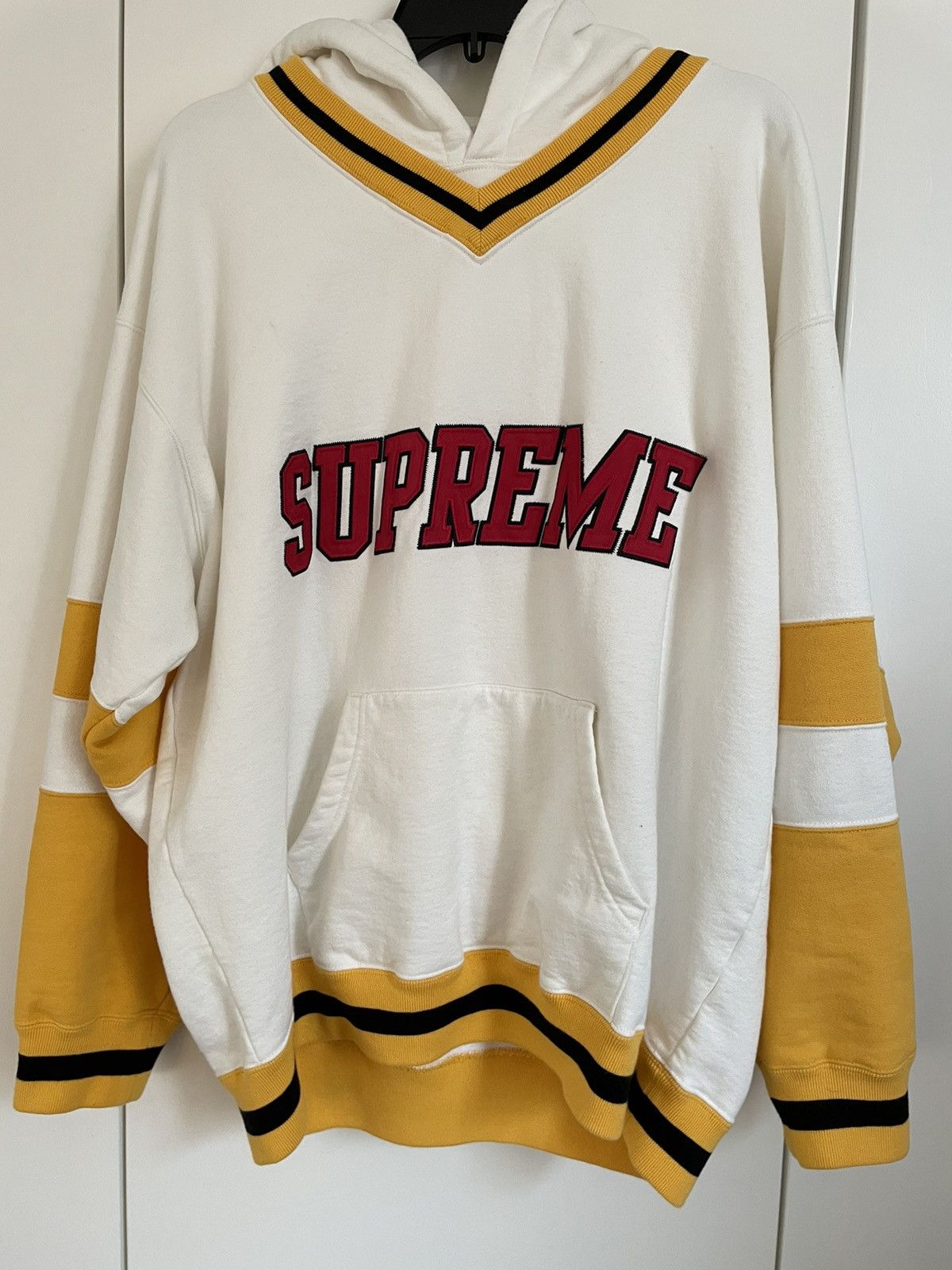 Supreme Supreme Hockey Hooded Sweatshirt | Grailed