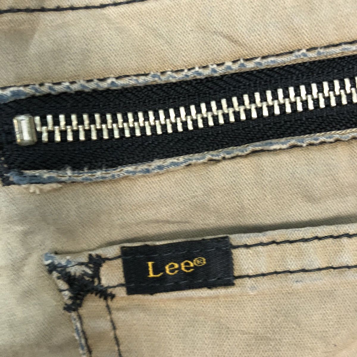 Japanese Brand Lee Rider Brown Bush Pants Double Knee Pants #A038 Size US 28 / EU 44 - 12 Thumbnail