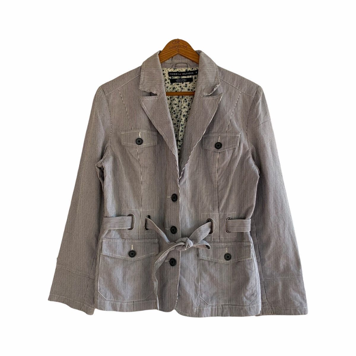 Tommy Hilfiger Tommy Hilfiger Hickory Style Jacket Size S / US 4 / IT 40 - 1 Thumbnail