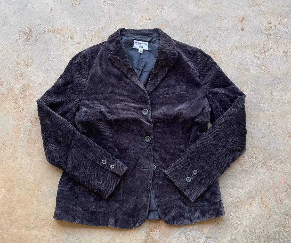 Lemaire × Uniqlo UNIQLO X INES DE LA FRESSANGE CORDUROY BLAZER Size 38L - 1 Thumbnail