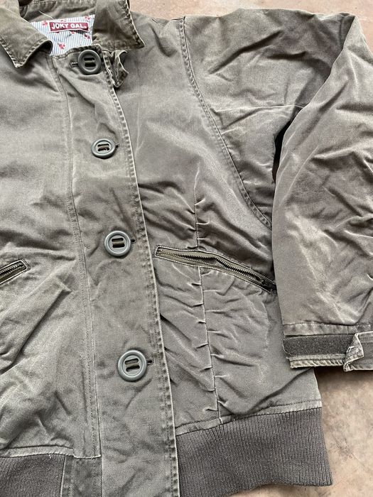 Japanese Brand JOKY GAL ARMY STYLE JACKET | Grailed