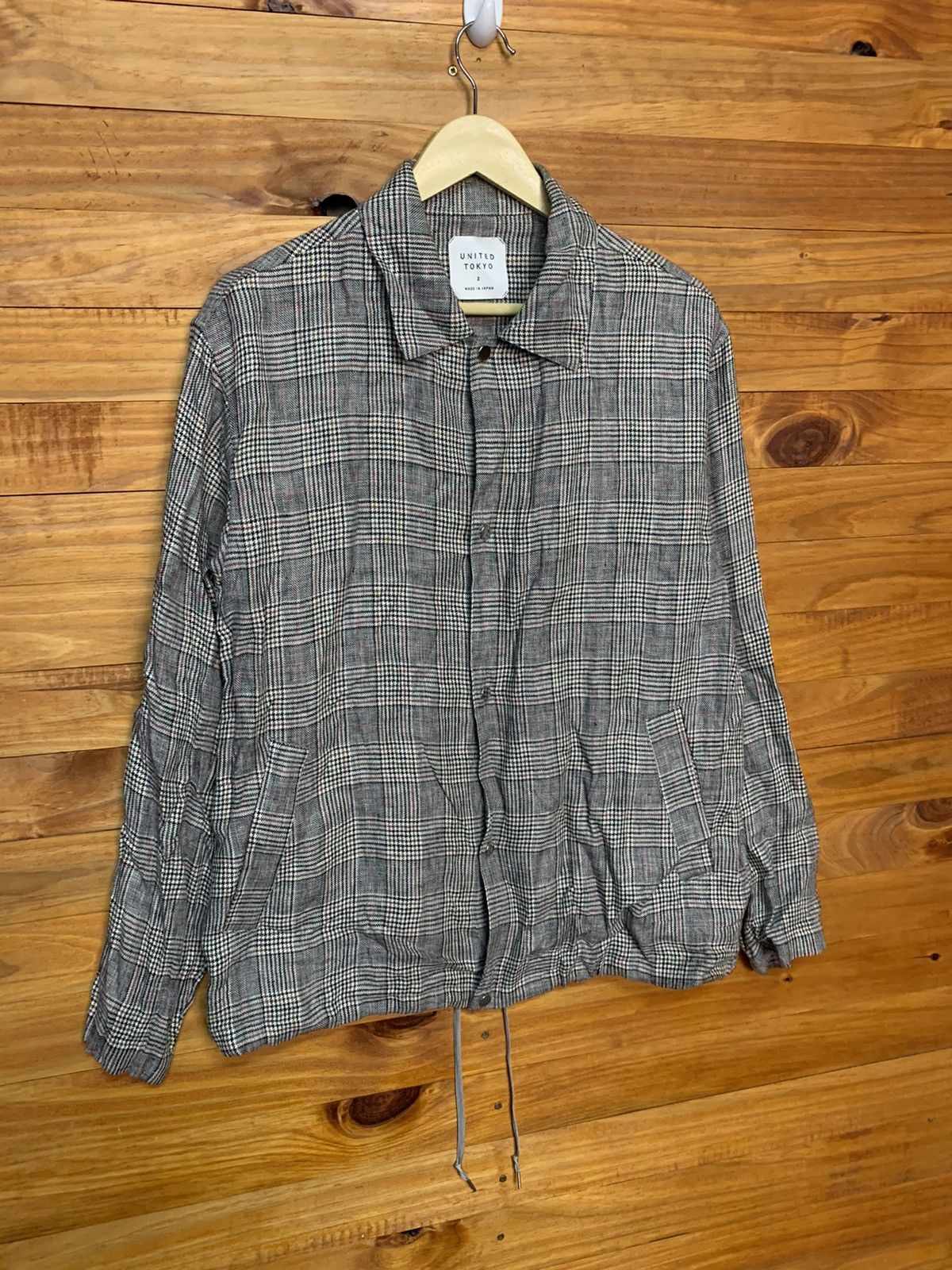 Other United Tokyo Checker Linen Jacket Size US M / EU 48-50 / 2 - 3 Thumbnail