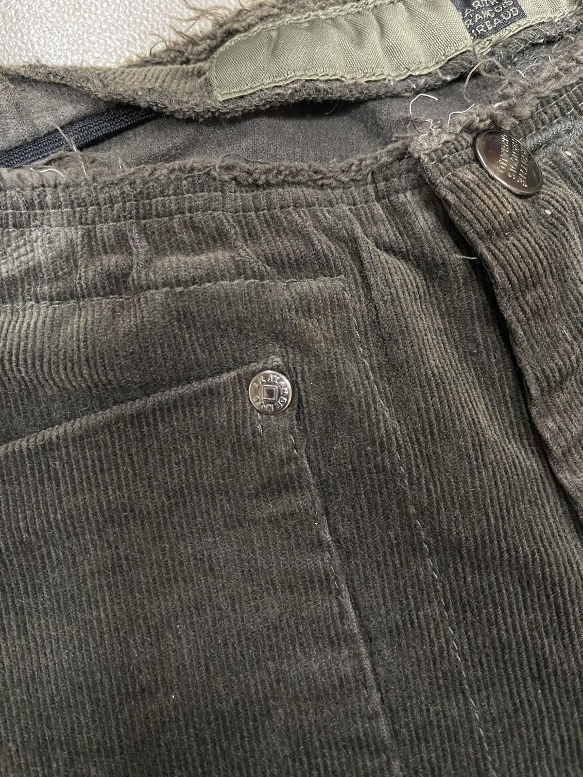 Marithe francois girbaud boot cut conduroy jeans