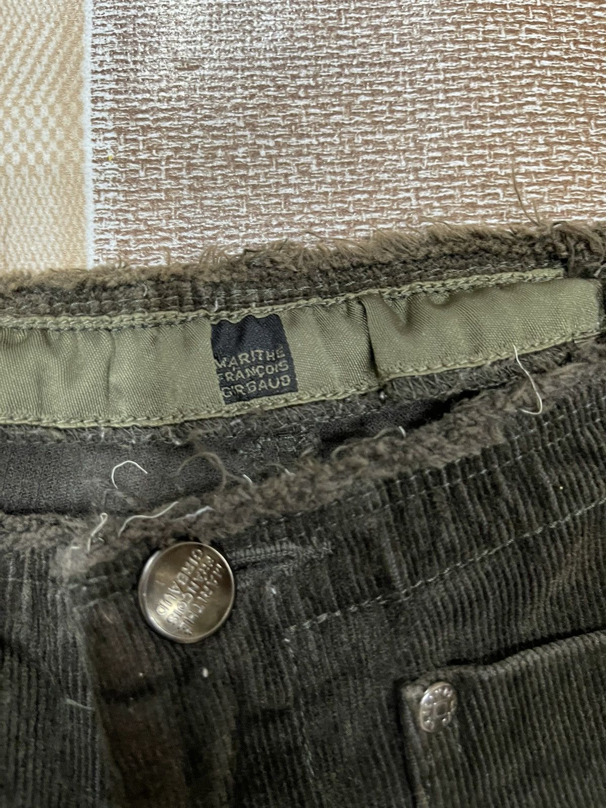 Marithe francois girbaud boot cut conduroy jeans