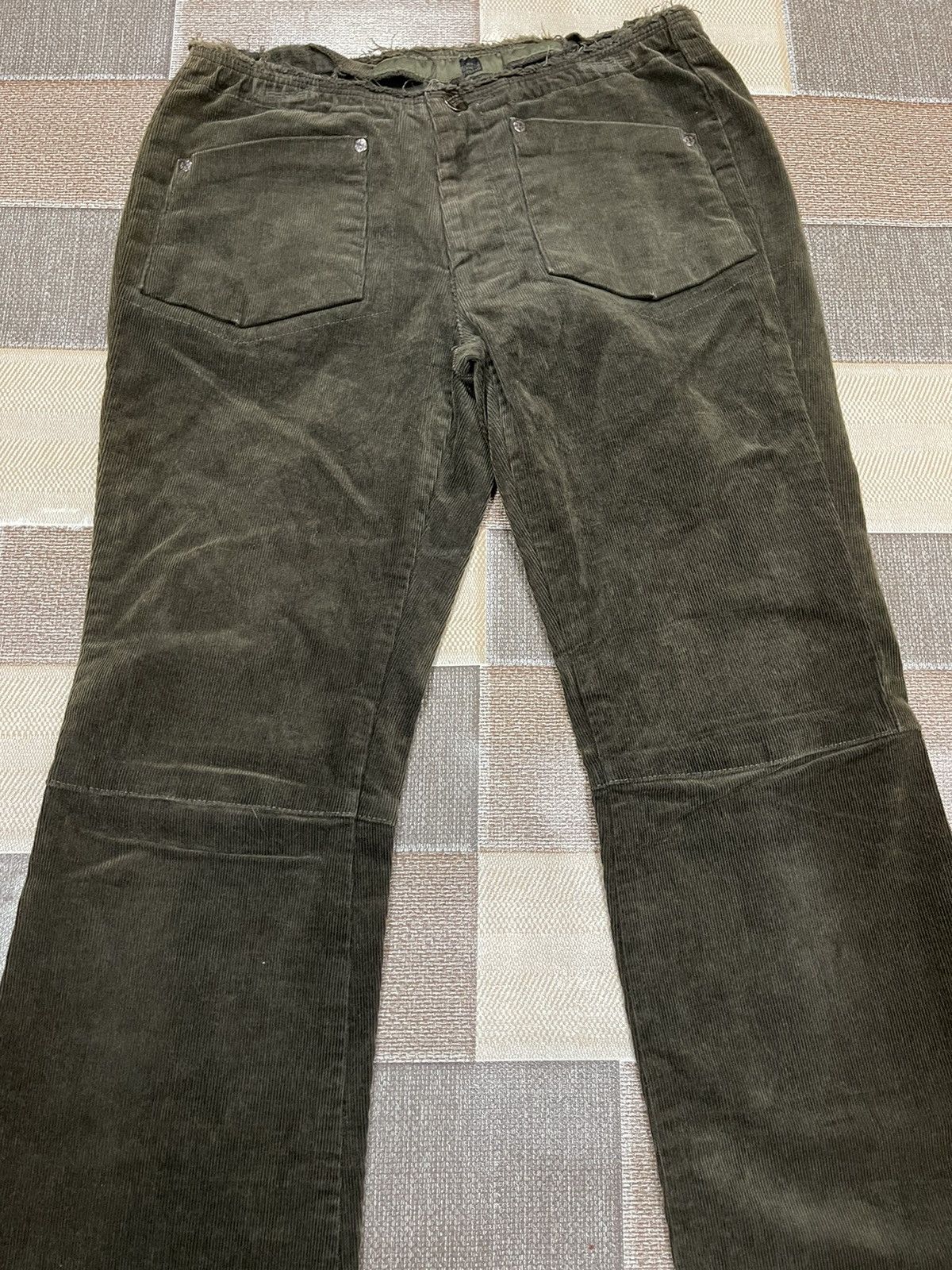 Marithe francois girbaud boot cut conduroy jeans