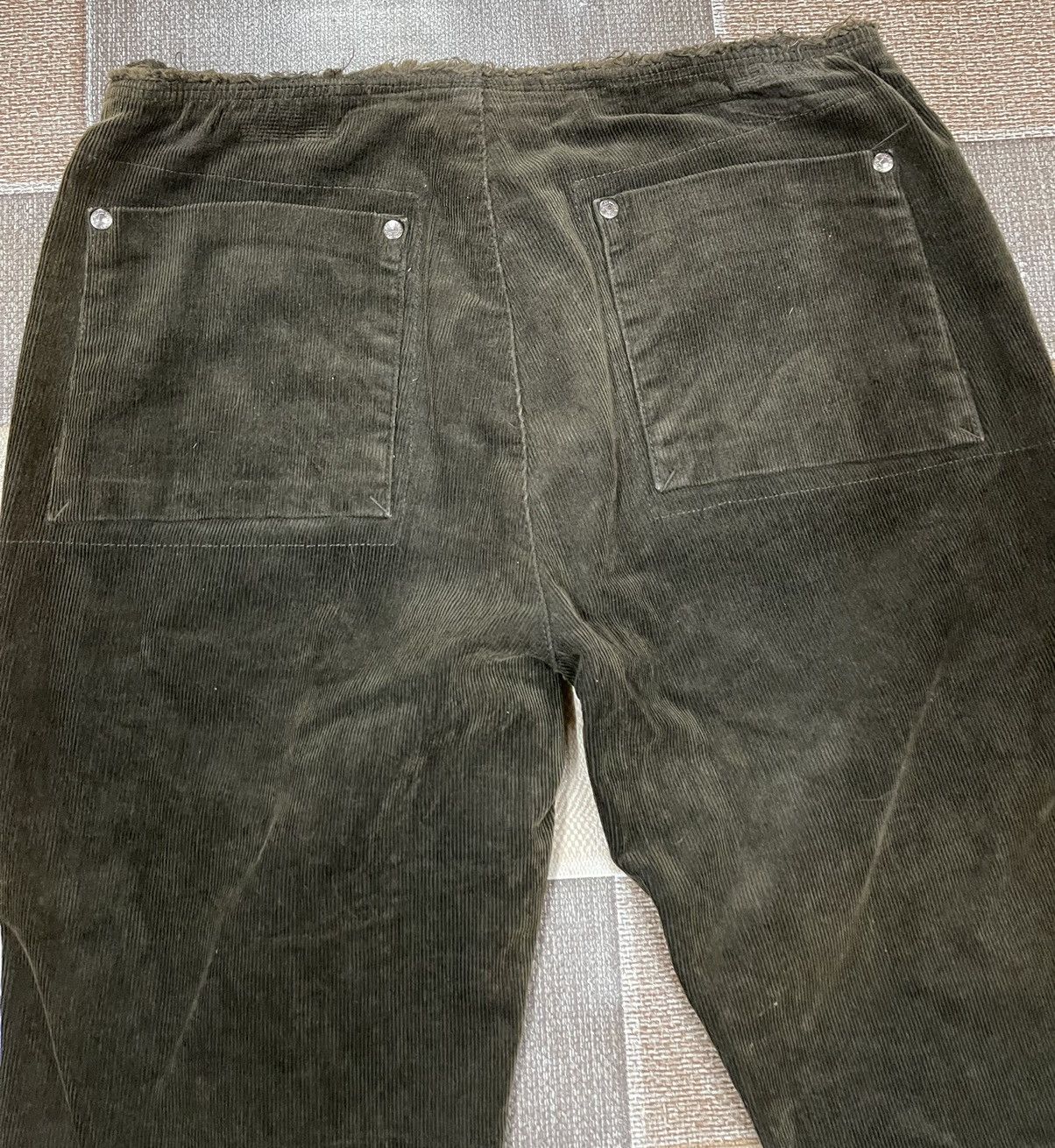 Marithe francois girbaud boot cut conduroy jeans
