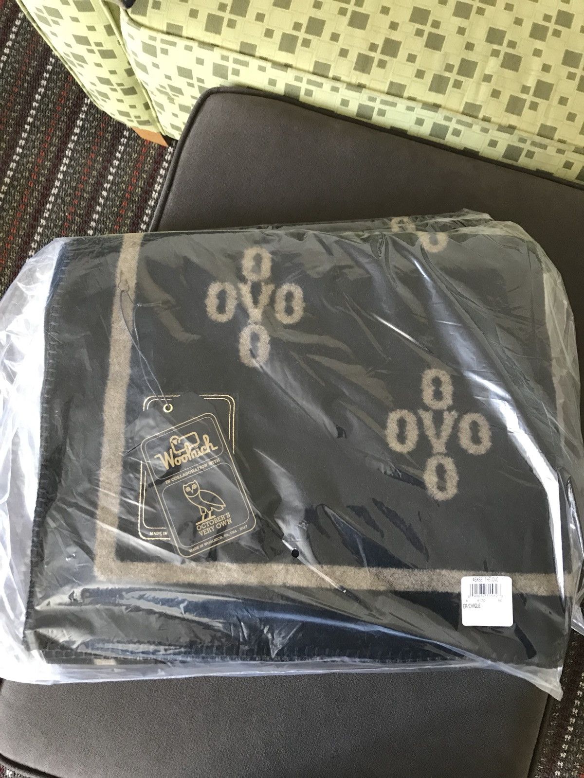 Octobers Very Own October s Very Own OVO X Woolrich Blanket 2017 Grailed