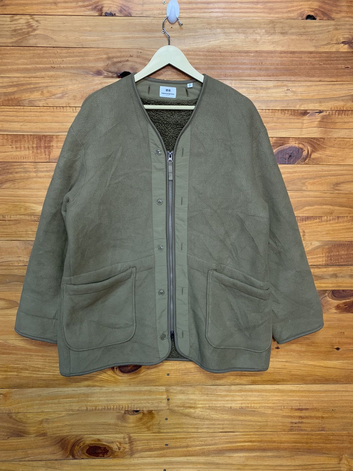 Engineered Garments × Uniqlo Fleece Sherpa Winter Coat Size M / US 6-8 / IT 42-44 - 1 Thumbnail