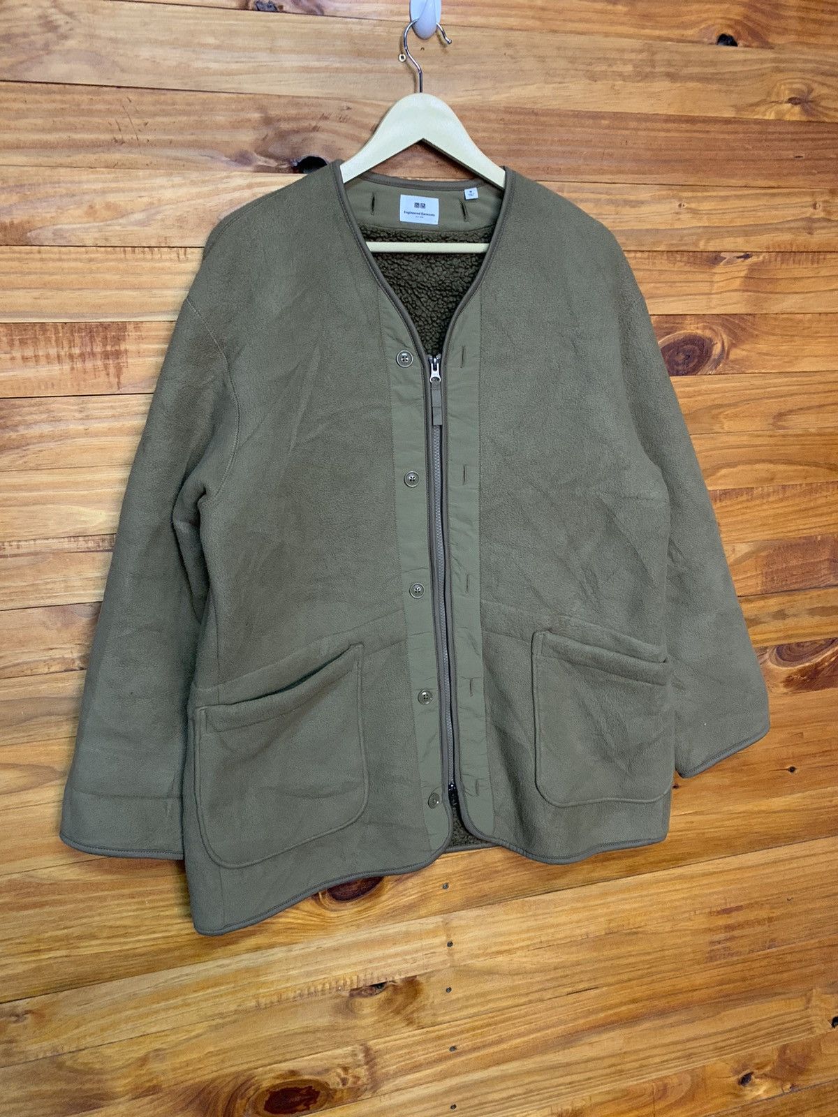 Engineered Garments × Uniqlo Fleece Sherpa Winter Coat Size M / US 6-8 / IT 42-44 - 3 Thumbnail