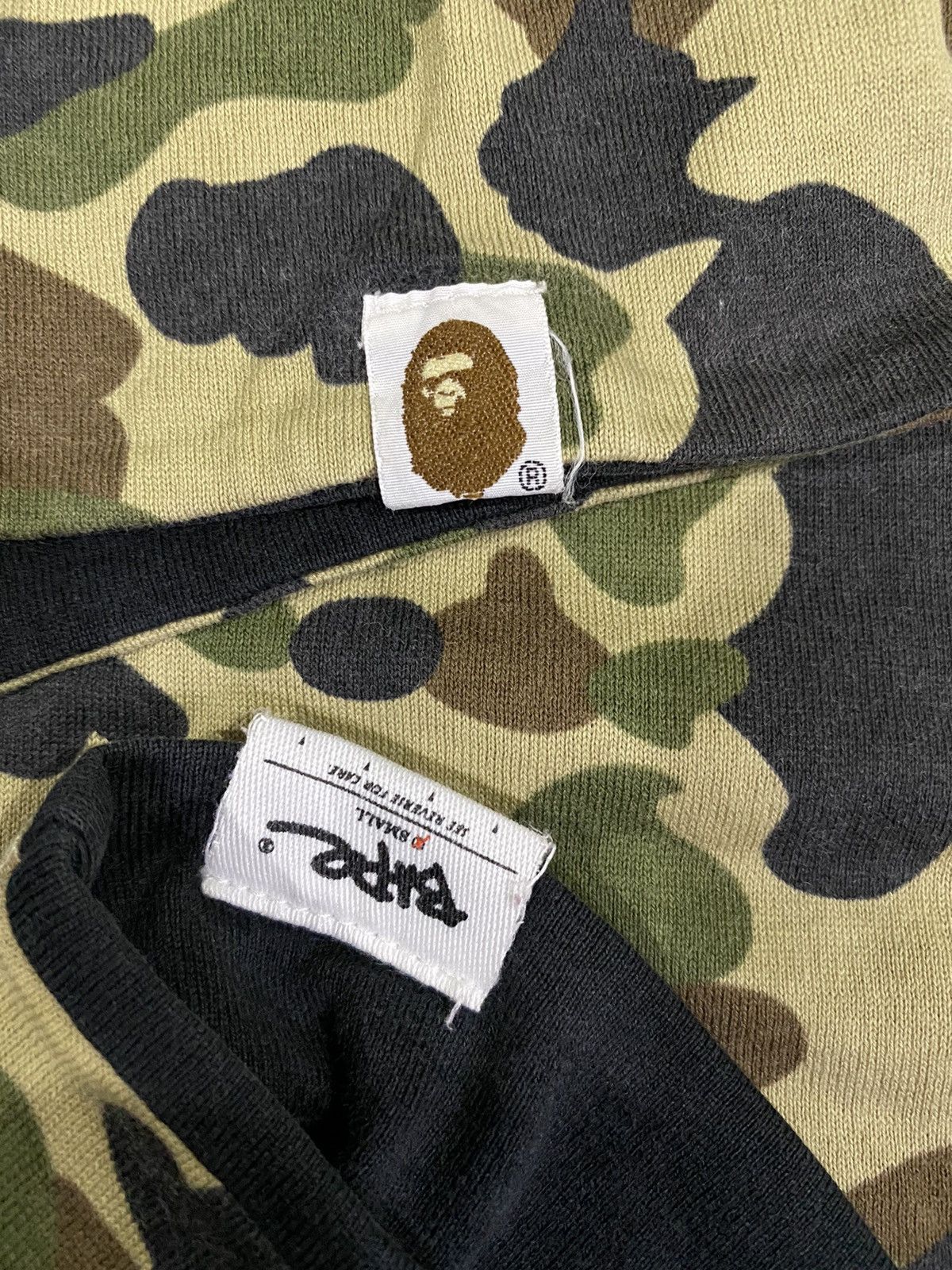 Bape vintage bape camo reversible tshirt Size US S / EU 44-46 / 1 - 6 Thumbnail