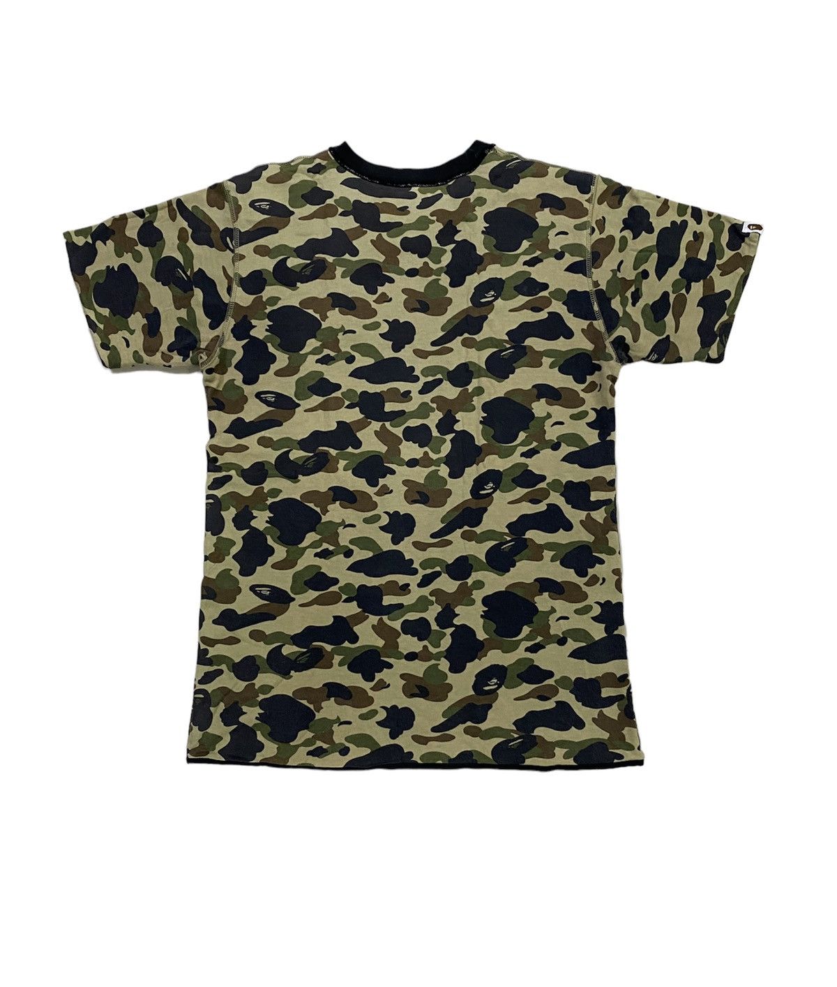 Bape vintage bape camo reversible tshirt Size US S / EU 44-46 / 1 - 2 Thumbnail